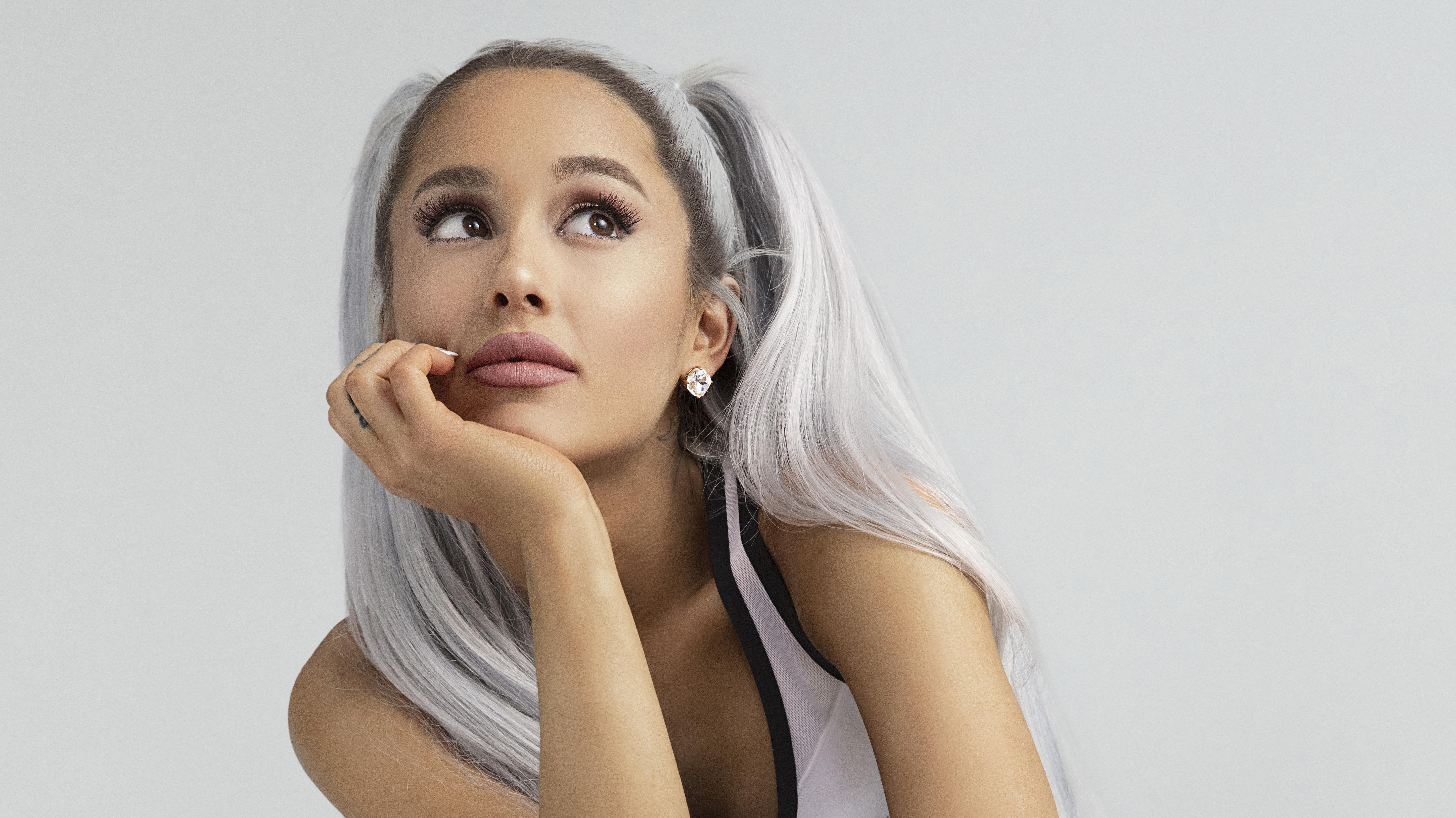 singer, music, 5k, ariana grande, 4k, 5K, reebok, celebrities, girls, hd, HD Wallpaper