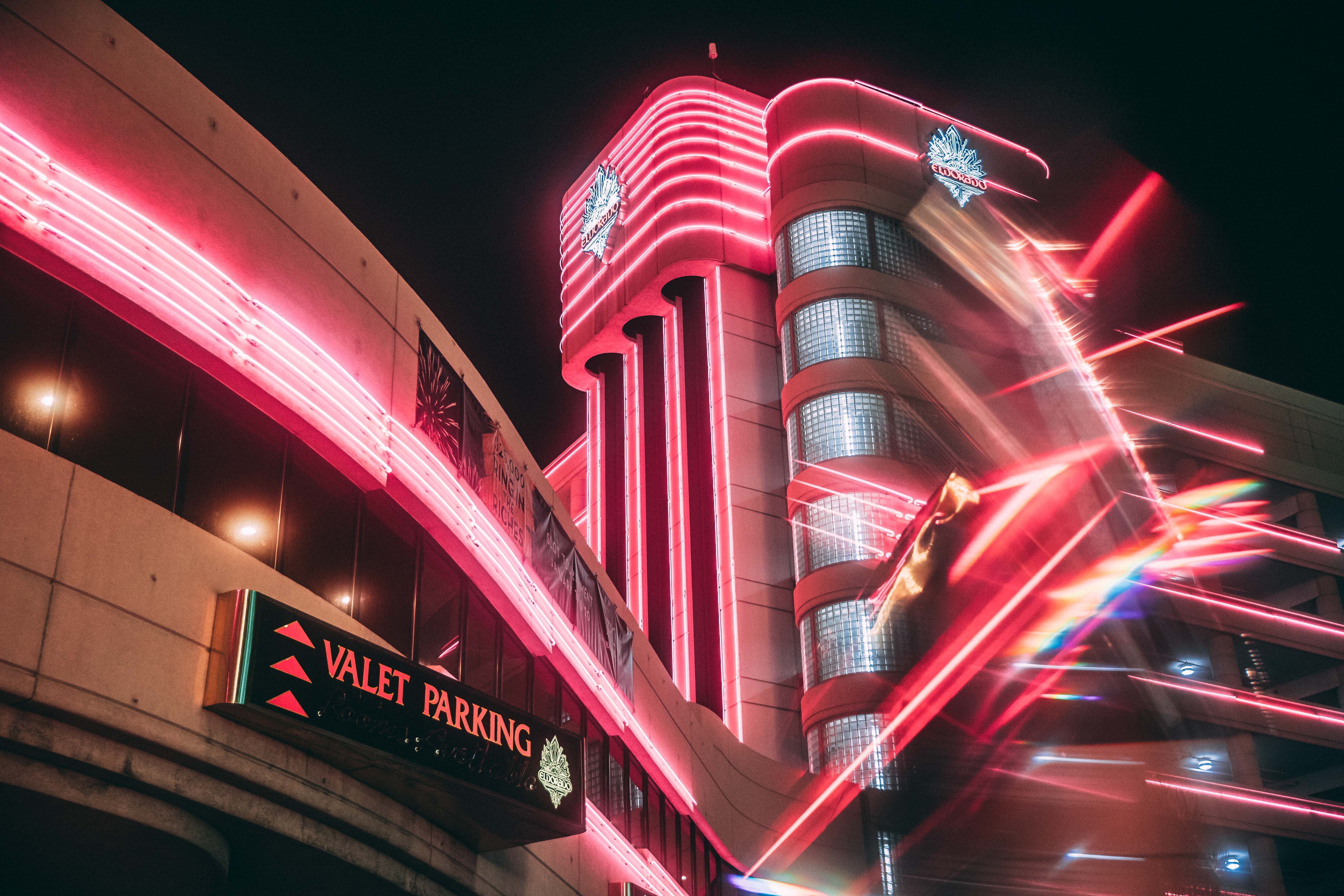 arts culture and entertainment, light trail, #neon, 5K, no people, sign, metropolis, #architecture, #urban, #rainbow, #nightphotography, architecture, HD Wallpaper