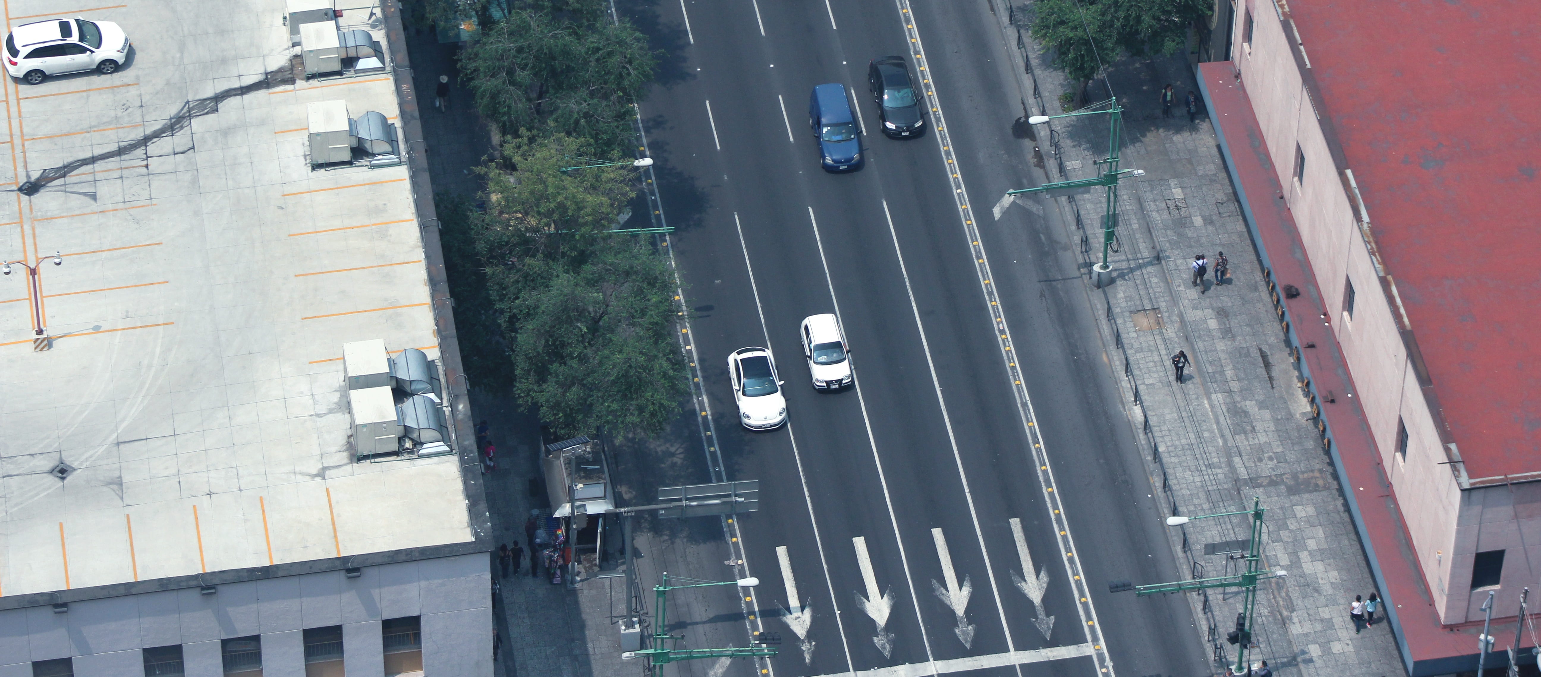 outdoors, day, symbol, no people, city, top view, multiple lane highway, sign, marking, latin, road, tower, transportation, 5K, cityscape, downtown, mexico, HD Wallpaper