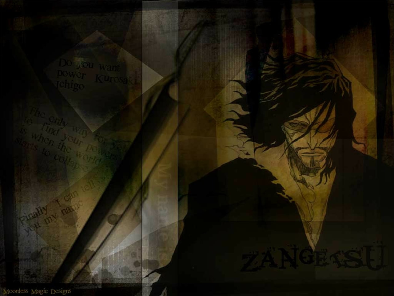 720P, Zangetsu (Bleach), Bleach, HD Wallpaper