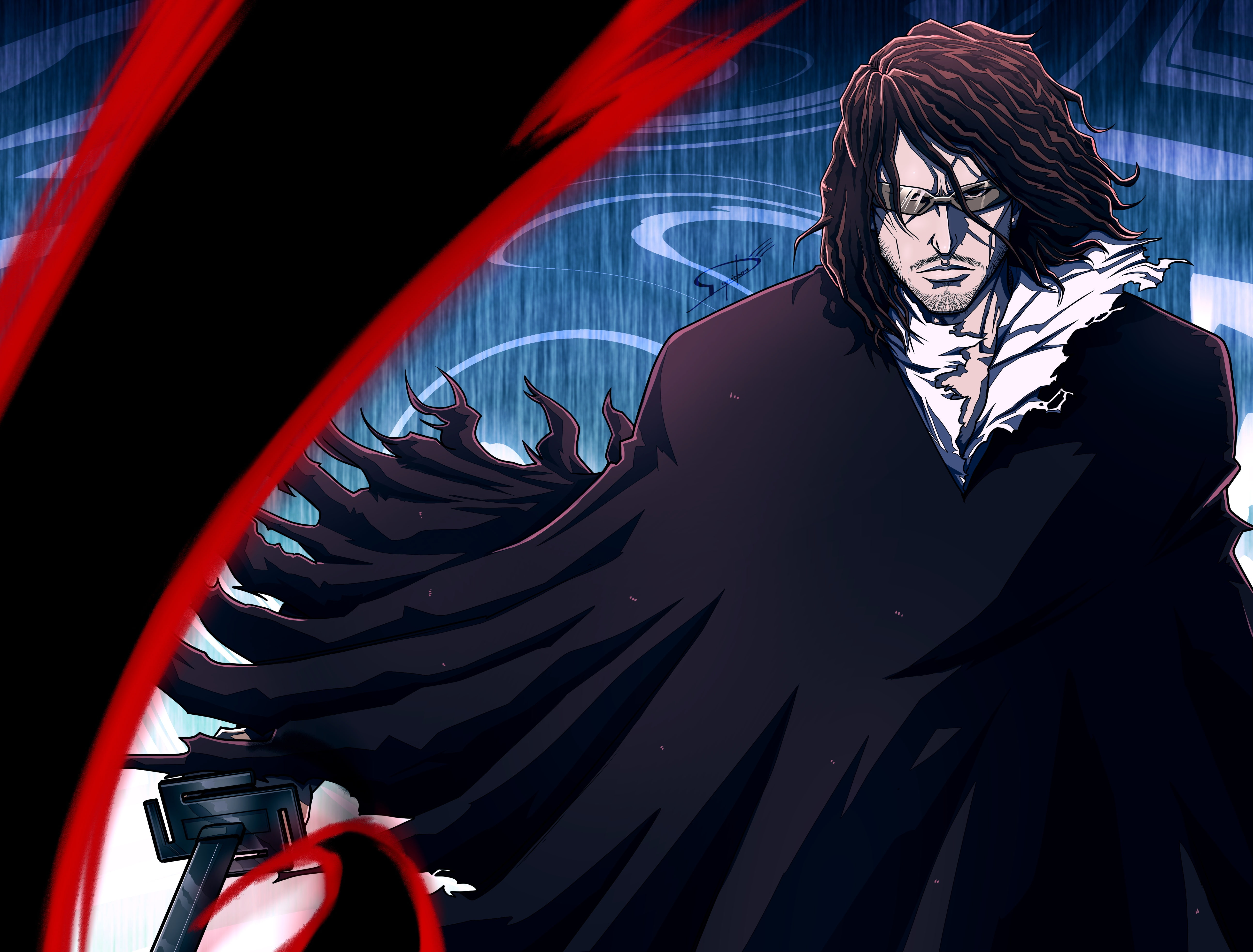 5K, Zangetsu (Bleach), Bleach, HD Wallpaper