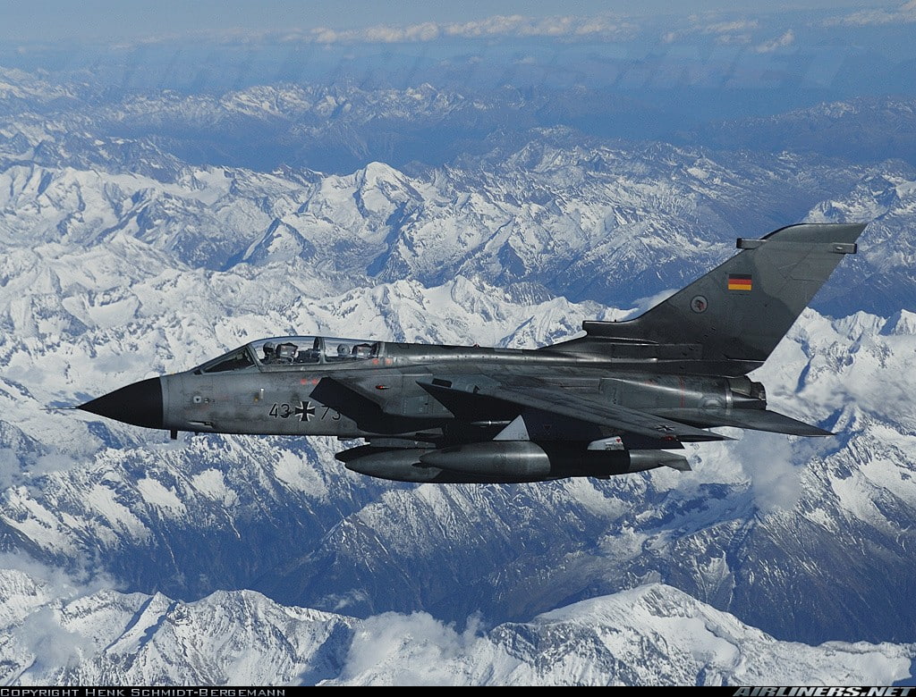 Jet, Bundeswehr, airplane, Luftwaffe, sky, aircraft, 480P, Panavia Tornado, HD Wallpaper
