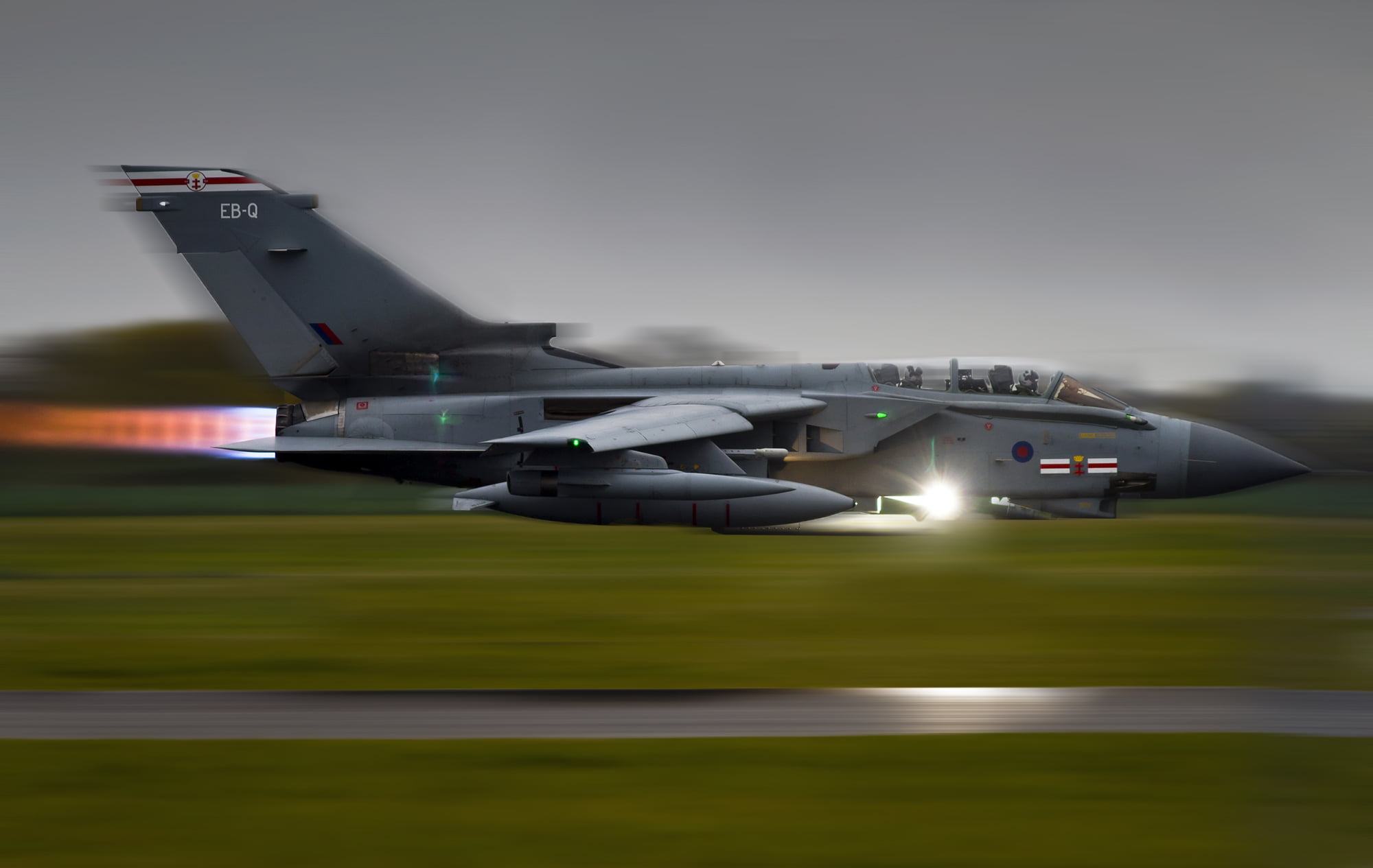 motion, airplane, fighter, speed, the rise, air force, airport runway, government, technology, on the move, 1080P, nature, no people, Panavia Tornado, HD Wallpaper