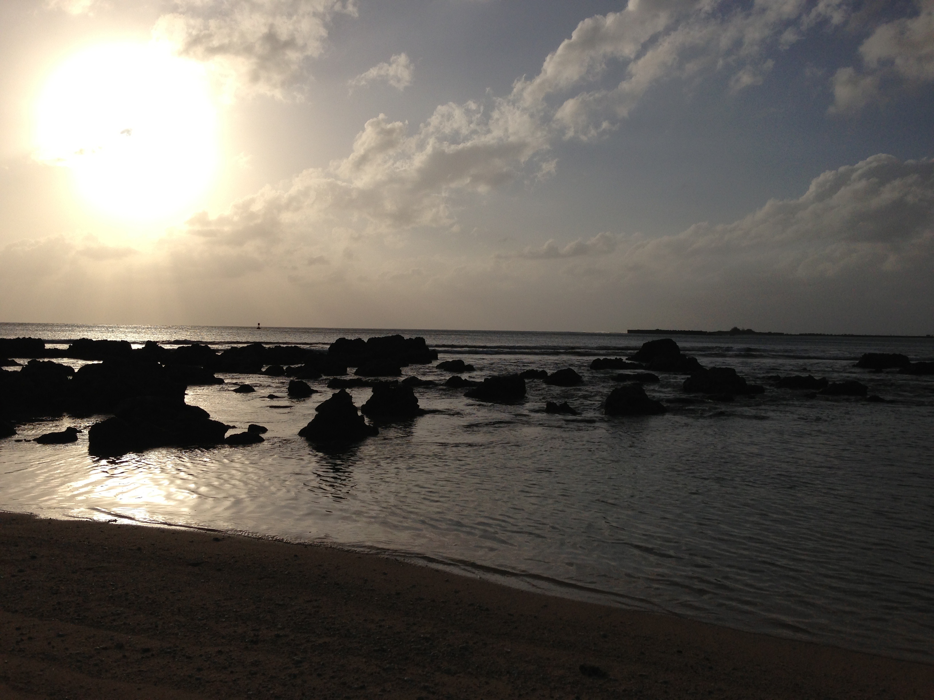 outdoors, no people, water, sea, place, beauty in nature, beach, sand, sky, tinian, washed, history, horizon, scenics - nature, red, land, tanks, pattern, HD Wallpaper