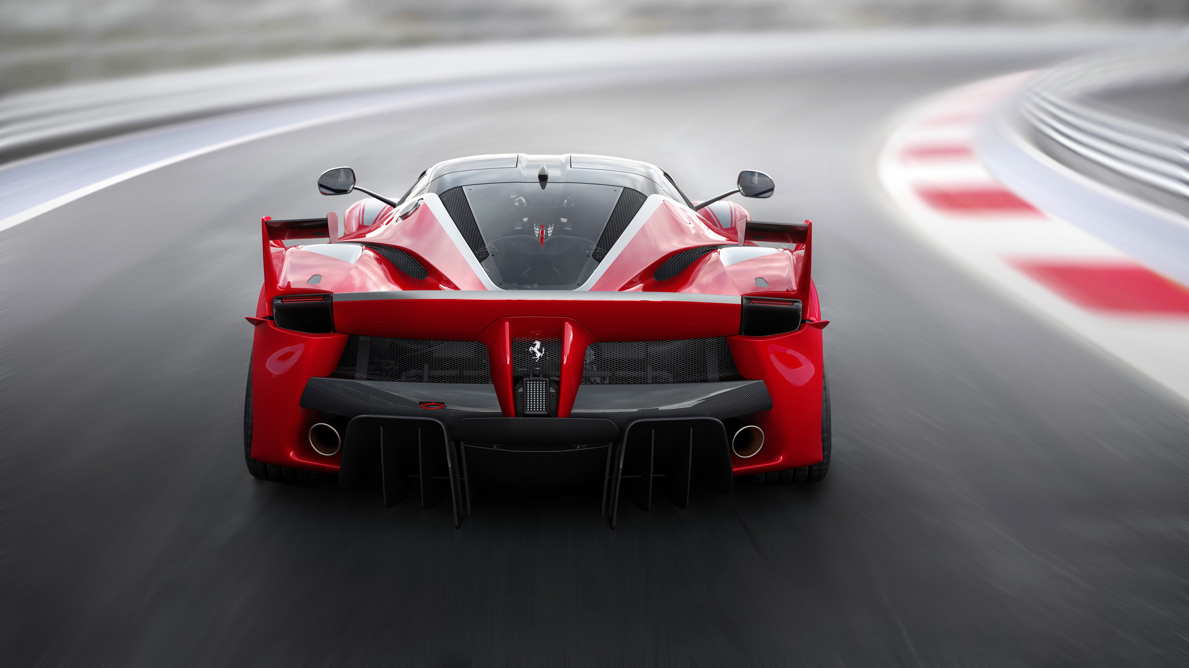 Ferrari FXXK, Race Tracks, 4K, car, Motion Blur, HD Wallpaper