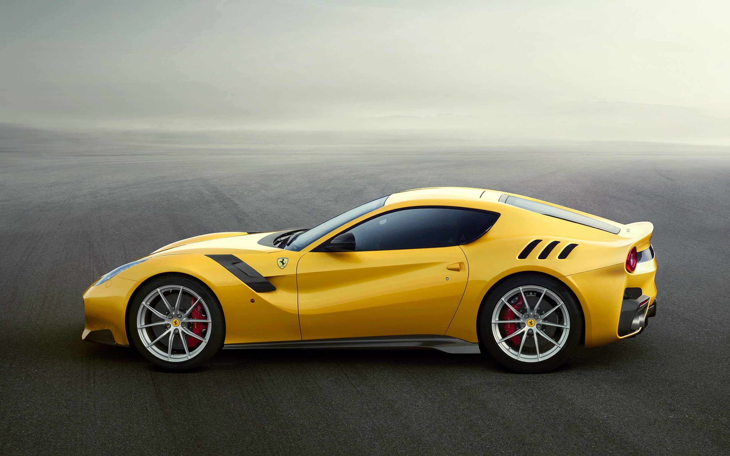 car, 2K, Ferrari F12 TDF, HD Wallpaper