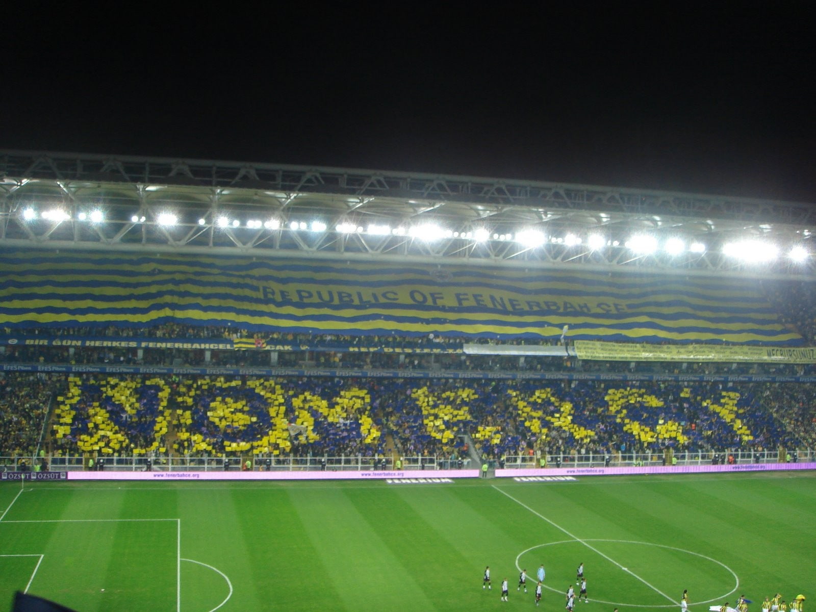 720P, fenerbahce, sports, fans, soccer, football, stadium, HD Wallpaper