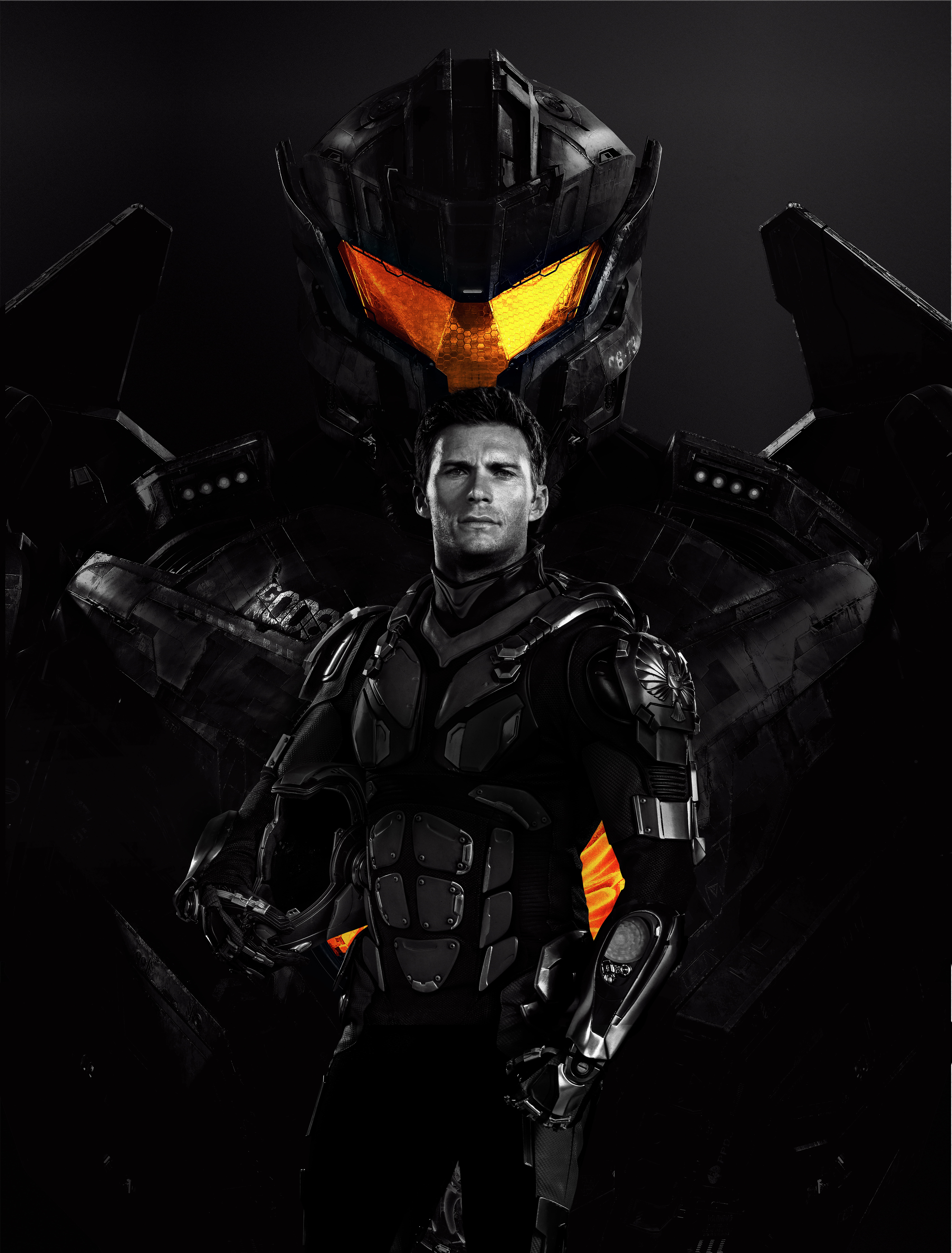 government, front view, Pacific Rim Uprising, clothing, Scott Eastwood, studio shot, indoors, work helmet, people, adult, 8K, security, Nate Lambert, crash helmet, Phone HD Wallpaper
