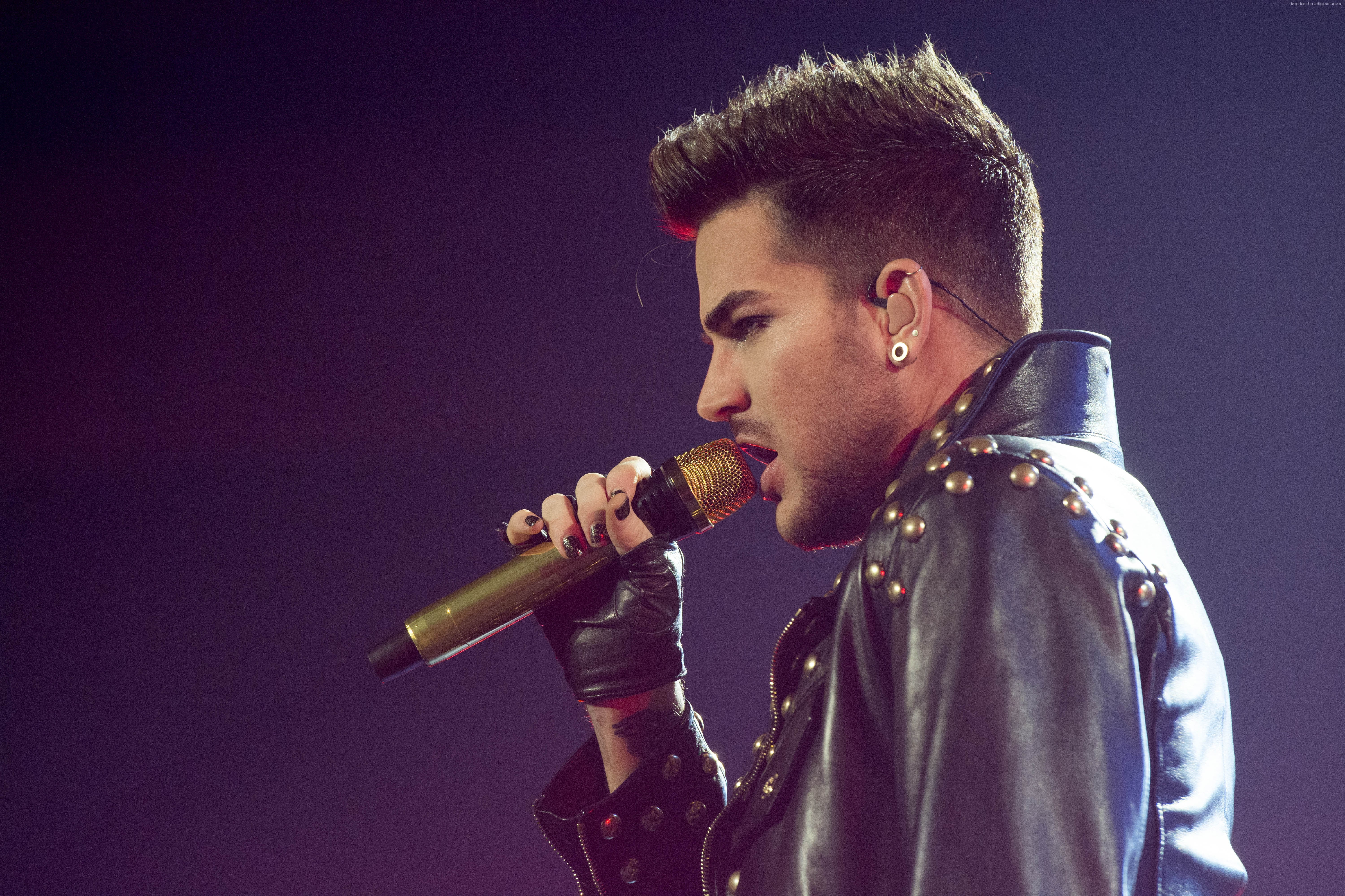 4k, 5K, Adam Lambert, photo, HD Wallpaper