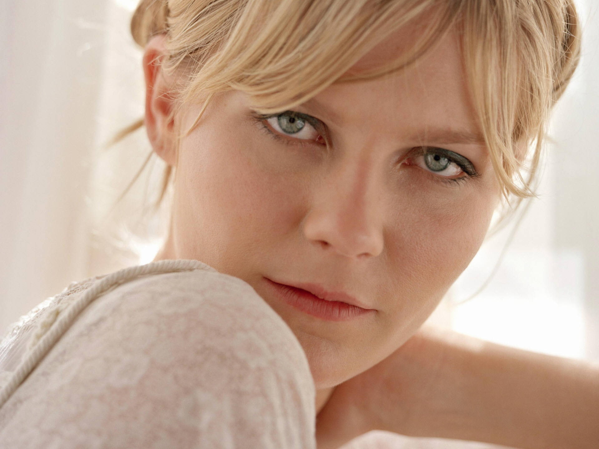 Kirsten Dunst, blond hair, women, portrait, 1080P, actress, HD Wallpaper