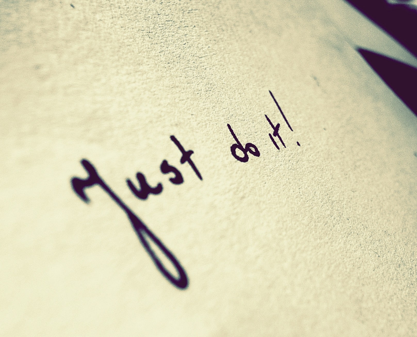 720P, quote just do it, HD Wallpaper