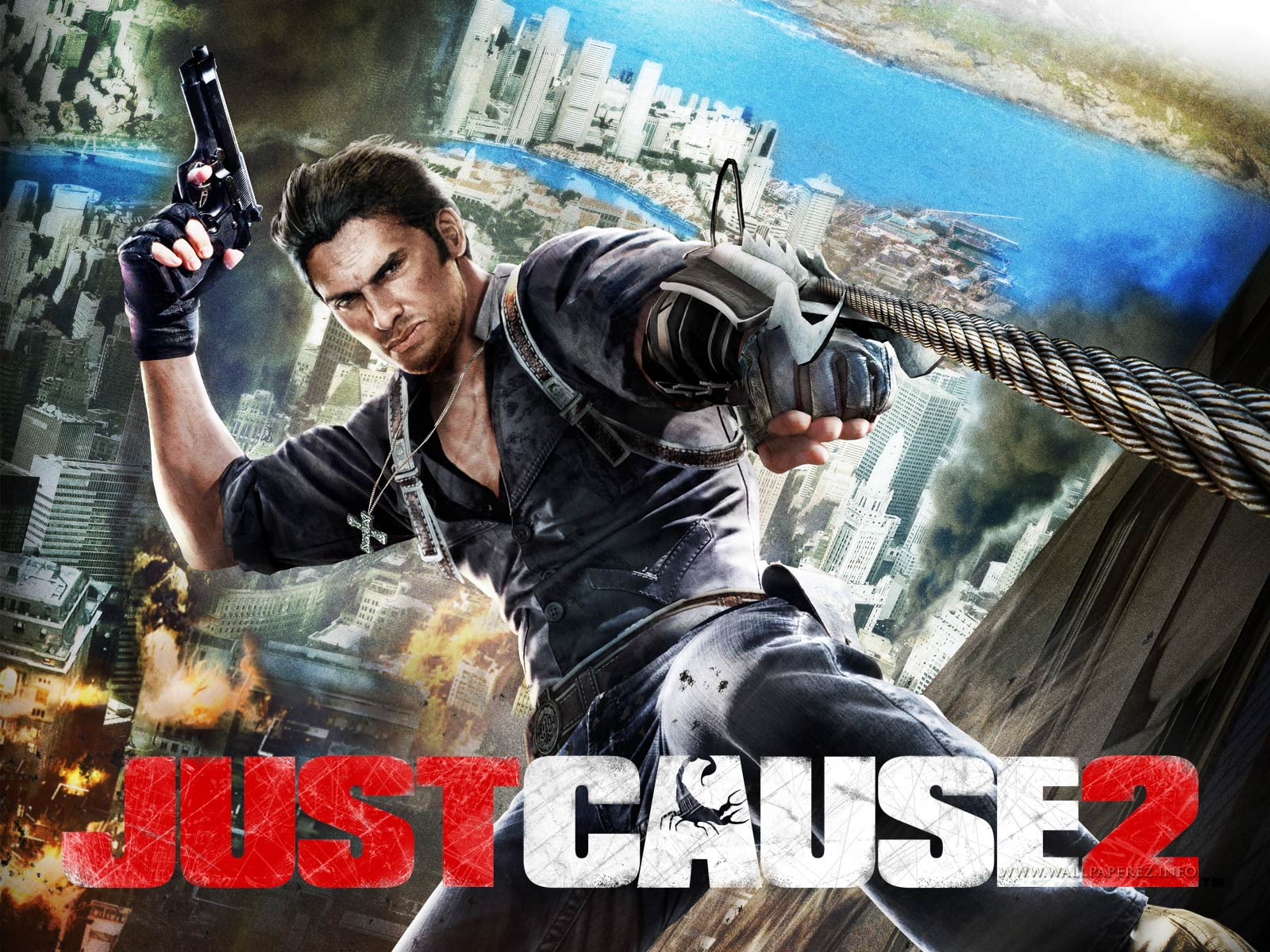 video games, just, hd, game, cause, 720P, HD Wallpaper