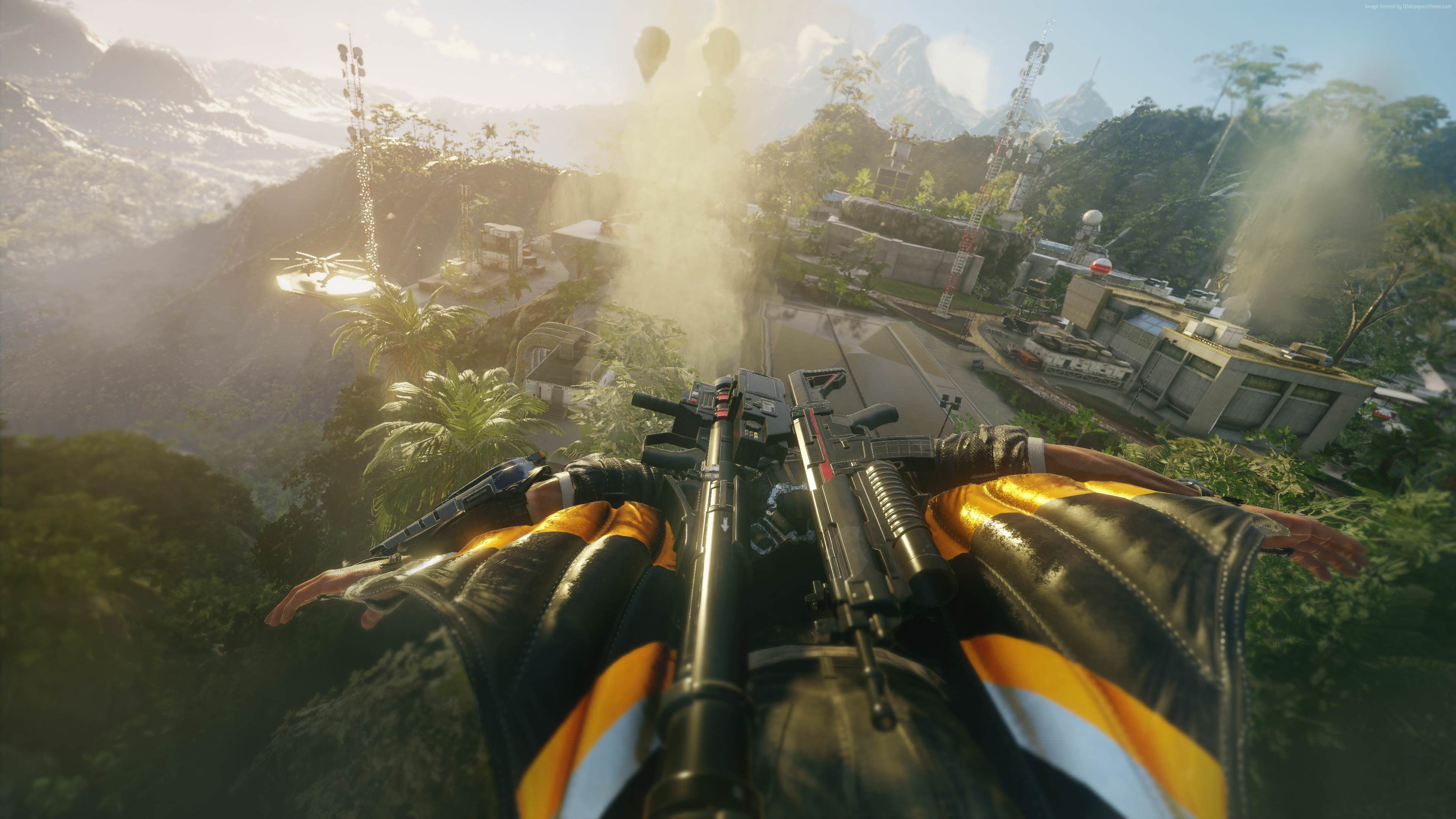 4K, Just Cause 4, 4K, screenshot, E3 2018, HD Wallpaper