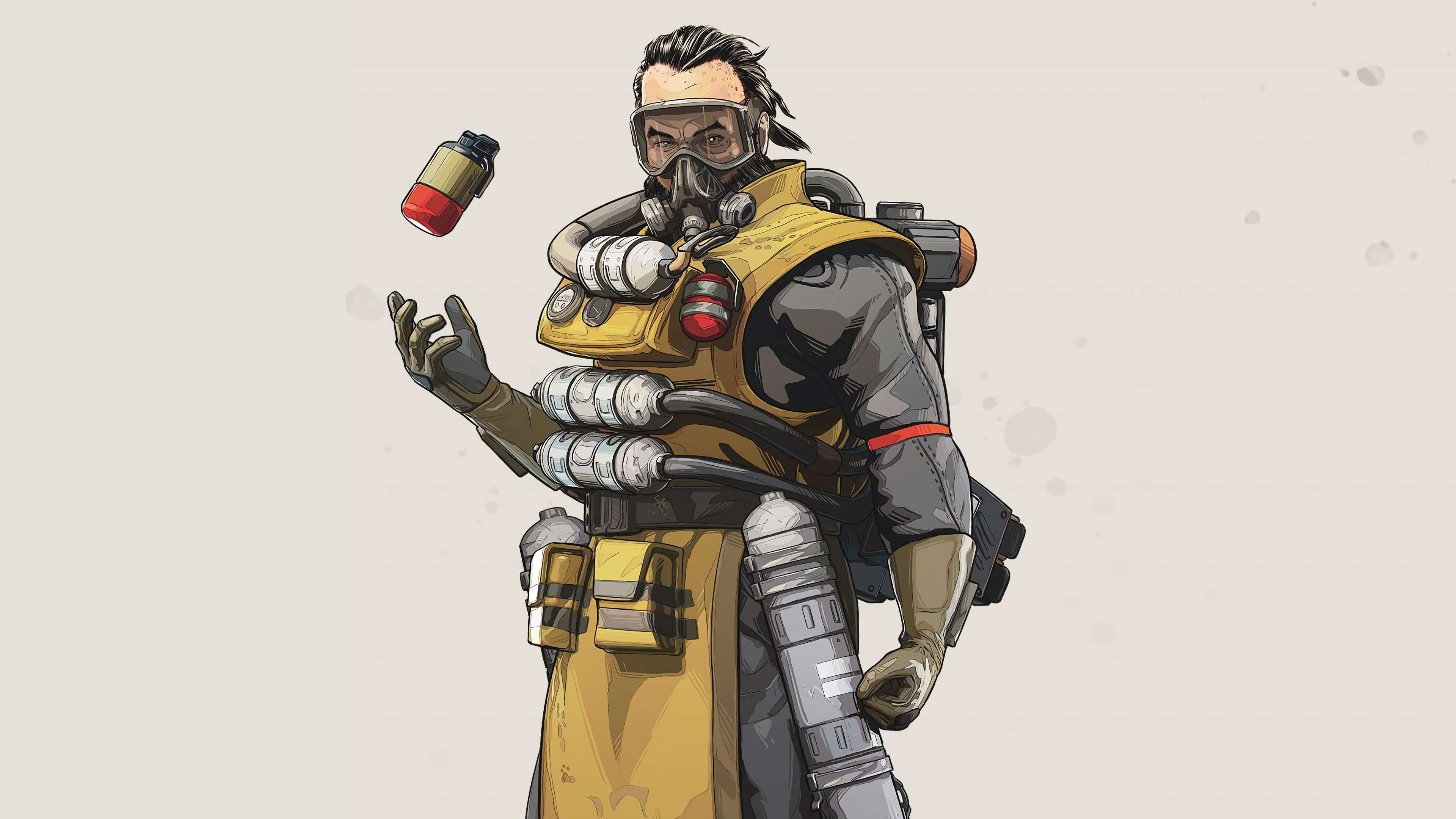 Video Game, 4K, Apex Legends, Caustic (Apex Legends), HD Wallpaper