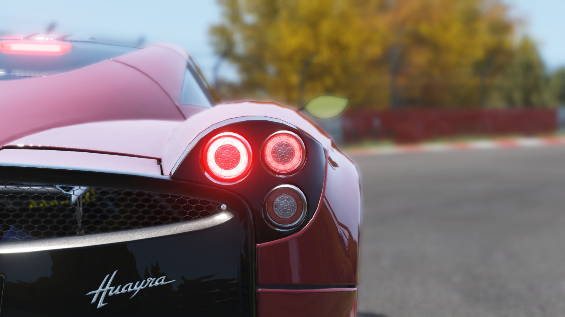 motor vehicle, road, Nordschleife, street, transportation, focus on foreground, technology, 1080P, nature, lighting equipment, day, close-up, Assetto Corsa, HD Wallpaper