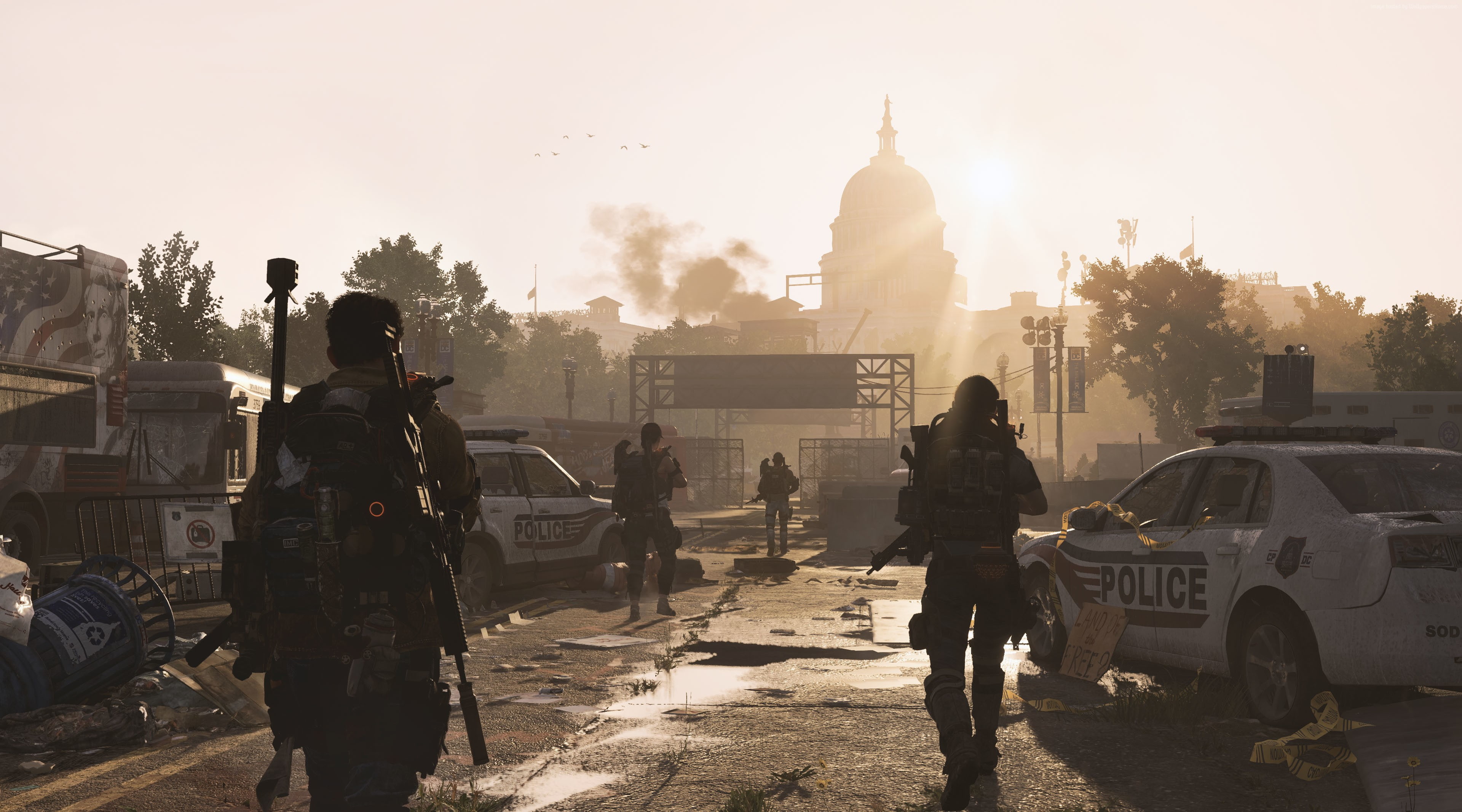 E3 2018, screenshot, 4K, 4K, Tom Clancys The Division 2, HD Wallpaper