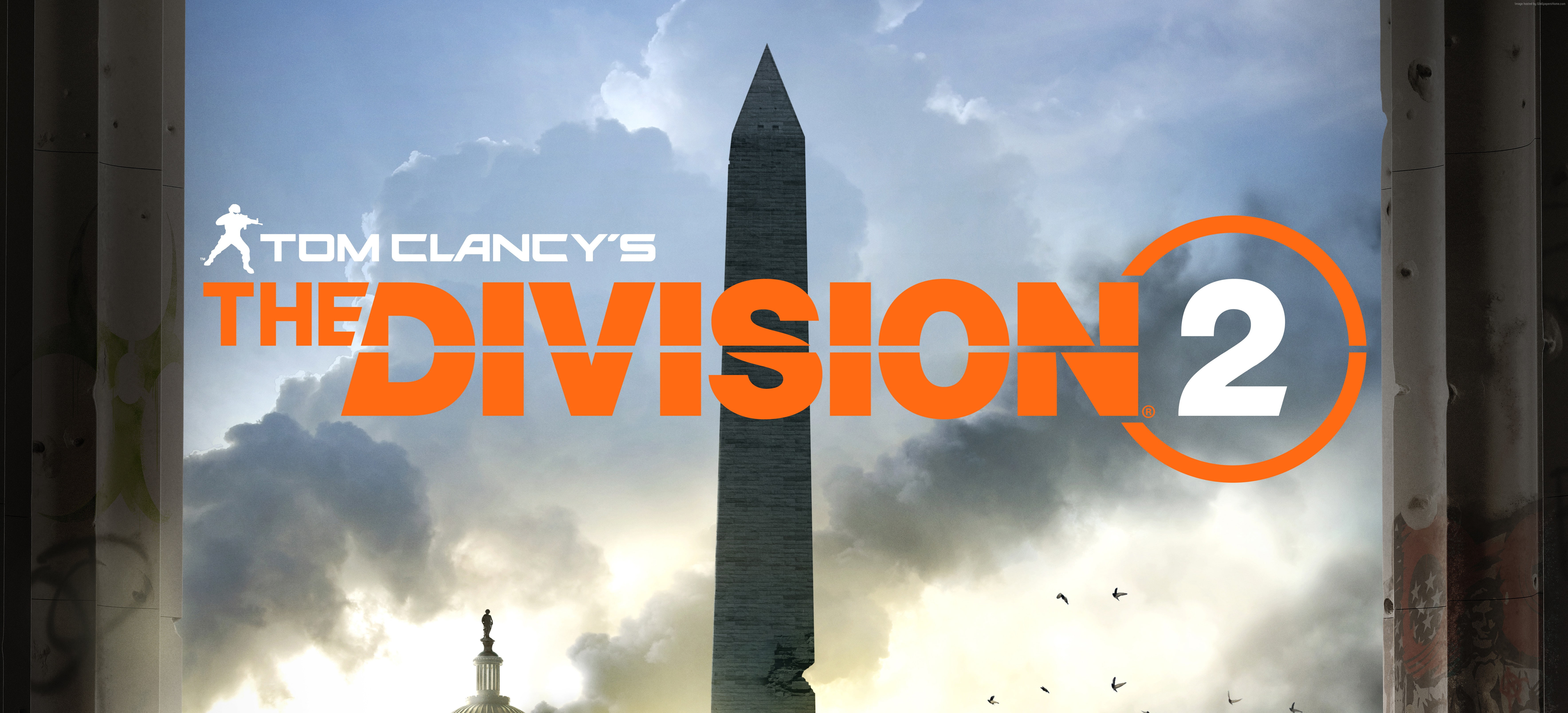 Tom Clancys The Division 2, 4K, E3 2018, 5K, poster, HD Wallpaper