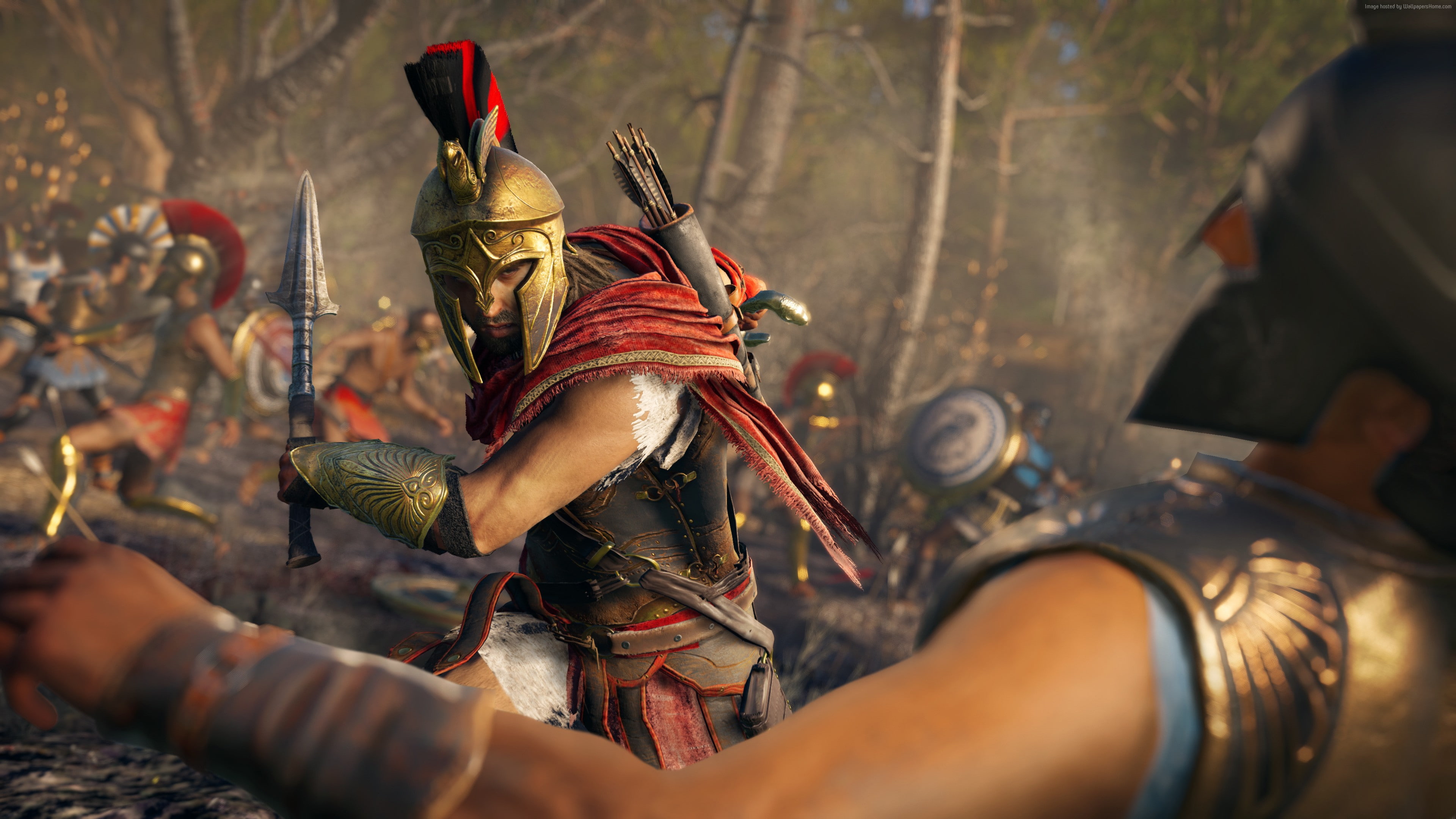 Assassins Creed Odyssey, screenshot, 4K, E3 2018, 4K, HD Wallpaper