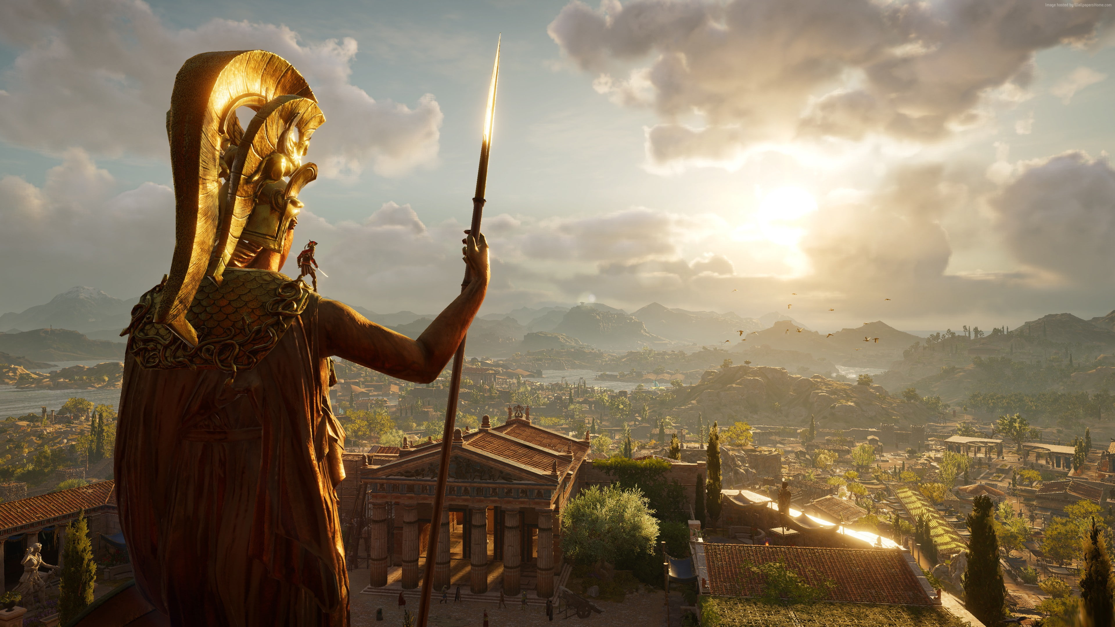 Assassins Creed Odyssey, E3 2018, 4K, 4K, screenshot, HD Wallpaper