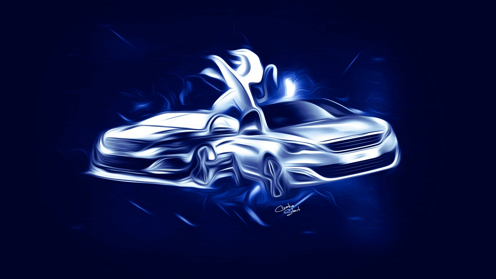 motion, reflection, technology, 720P, glowing, pattern, two, art and craft, abstract, logo, digital art, Peugeot, vehicle, France, studio shot, single object, HD Wallpaper