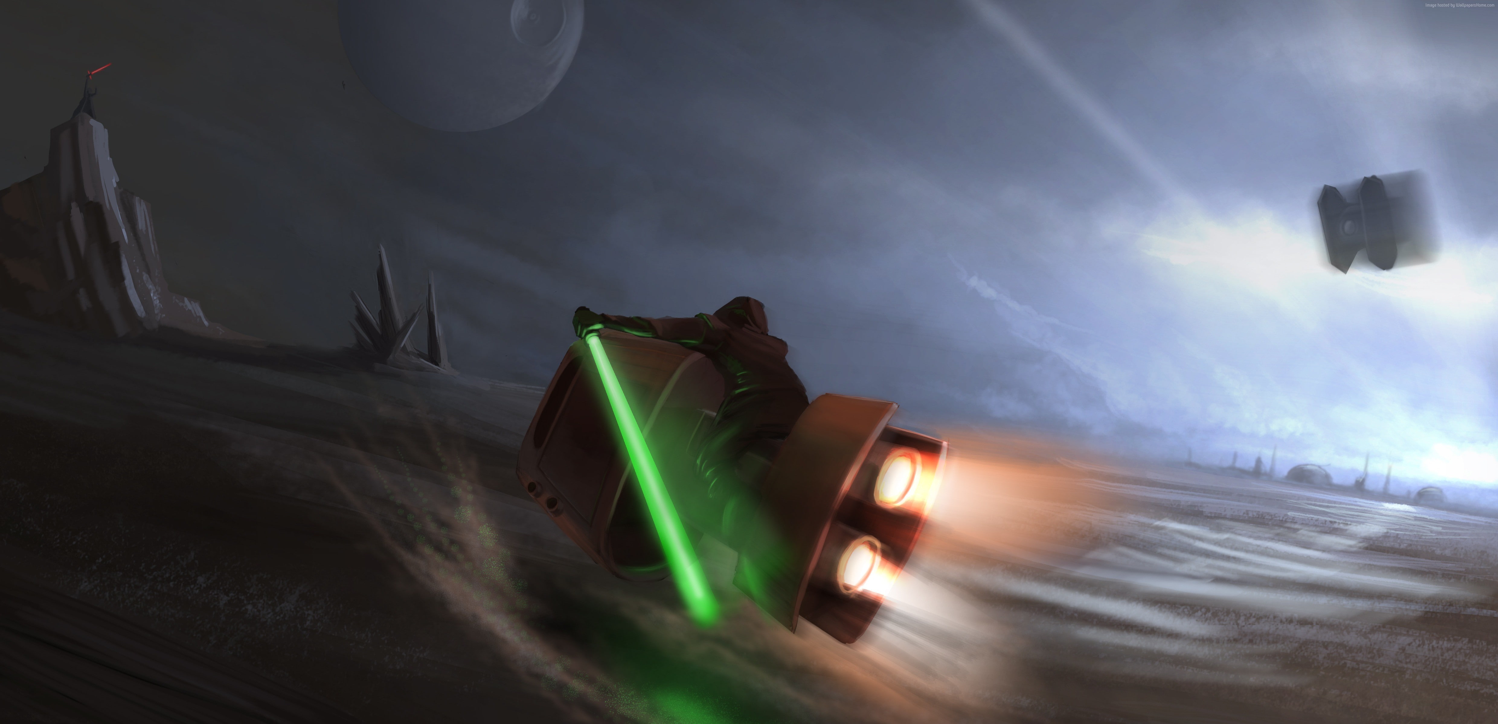 4K, Star Wars: Episode VII - The Force Awakens, best movies of 2015, HD Wallpaper