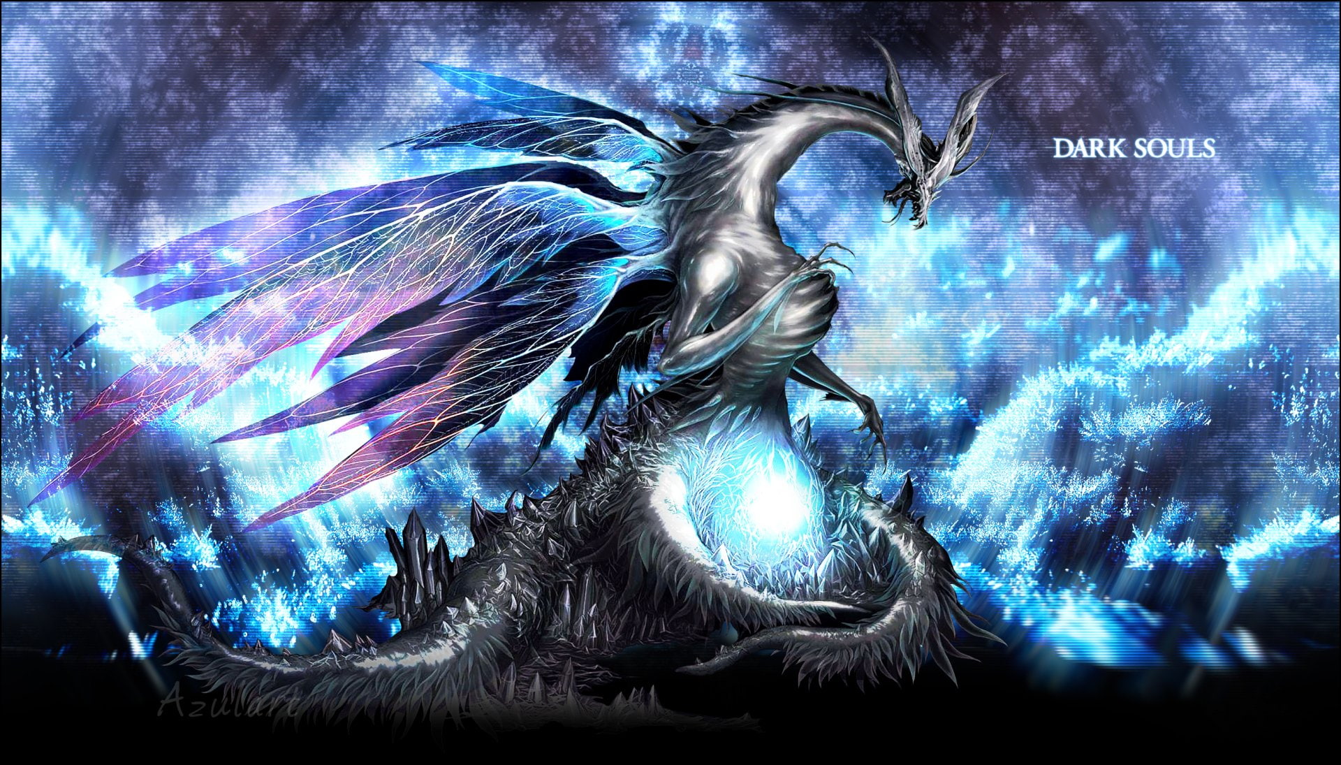 Dark Souls, Seath the Scaleless, 1080P, HD Wallpaper
