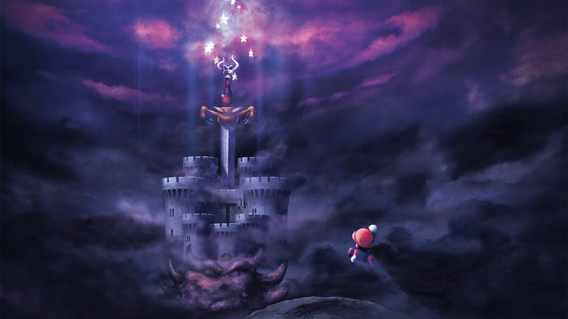 1080P, Mario, Super Mario RPG: Legend Of The Seven Stars, HD Wallpaper