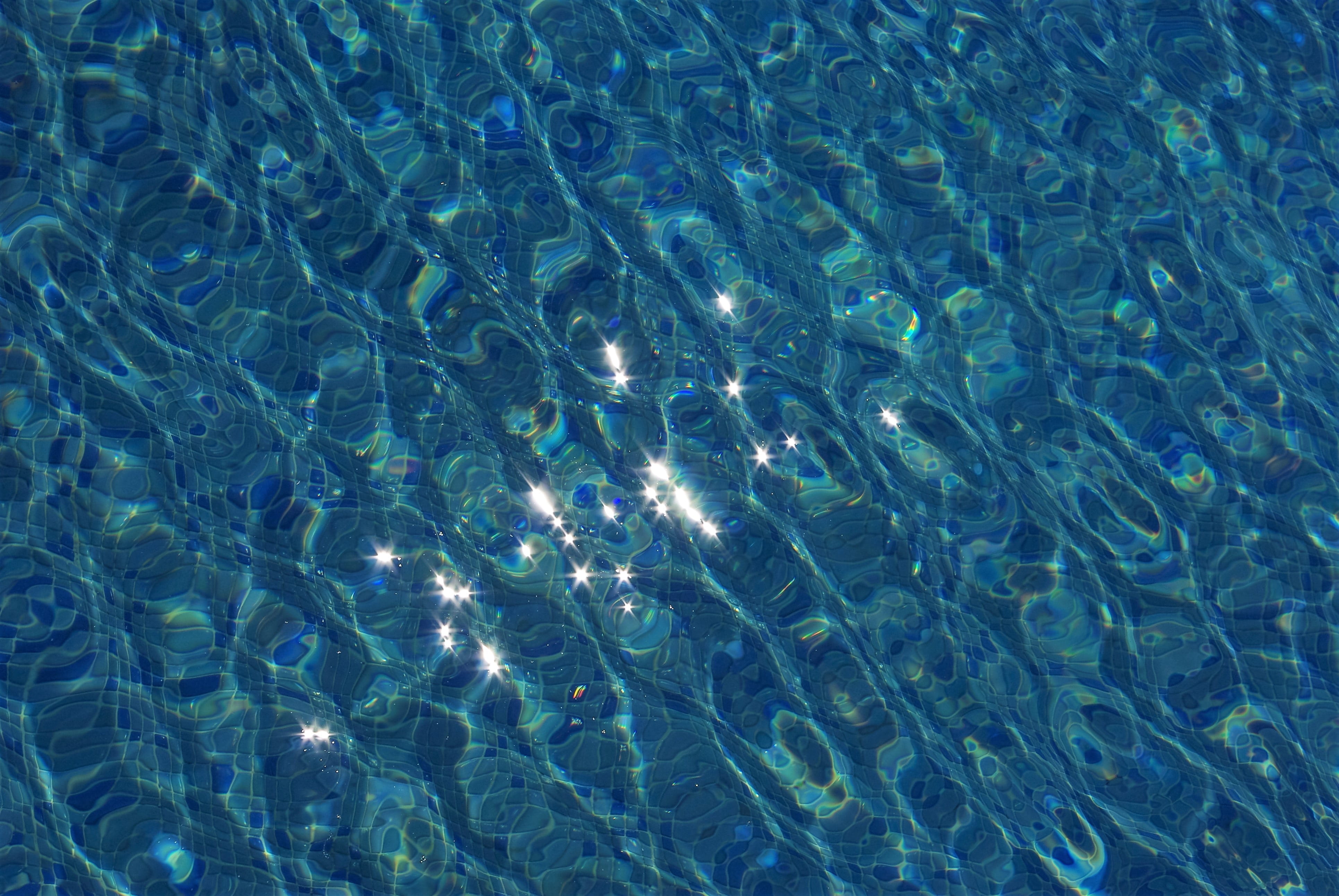 4K, nature, ripple, farbenspiel, Mirroring, textured, backgrounds, abstract, purity, day, waterfront, rippled, outdoors, star, pattern, sunlight, recovery, HD Wallpaper