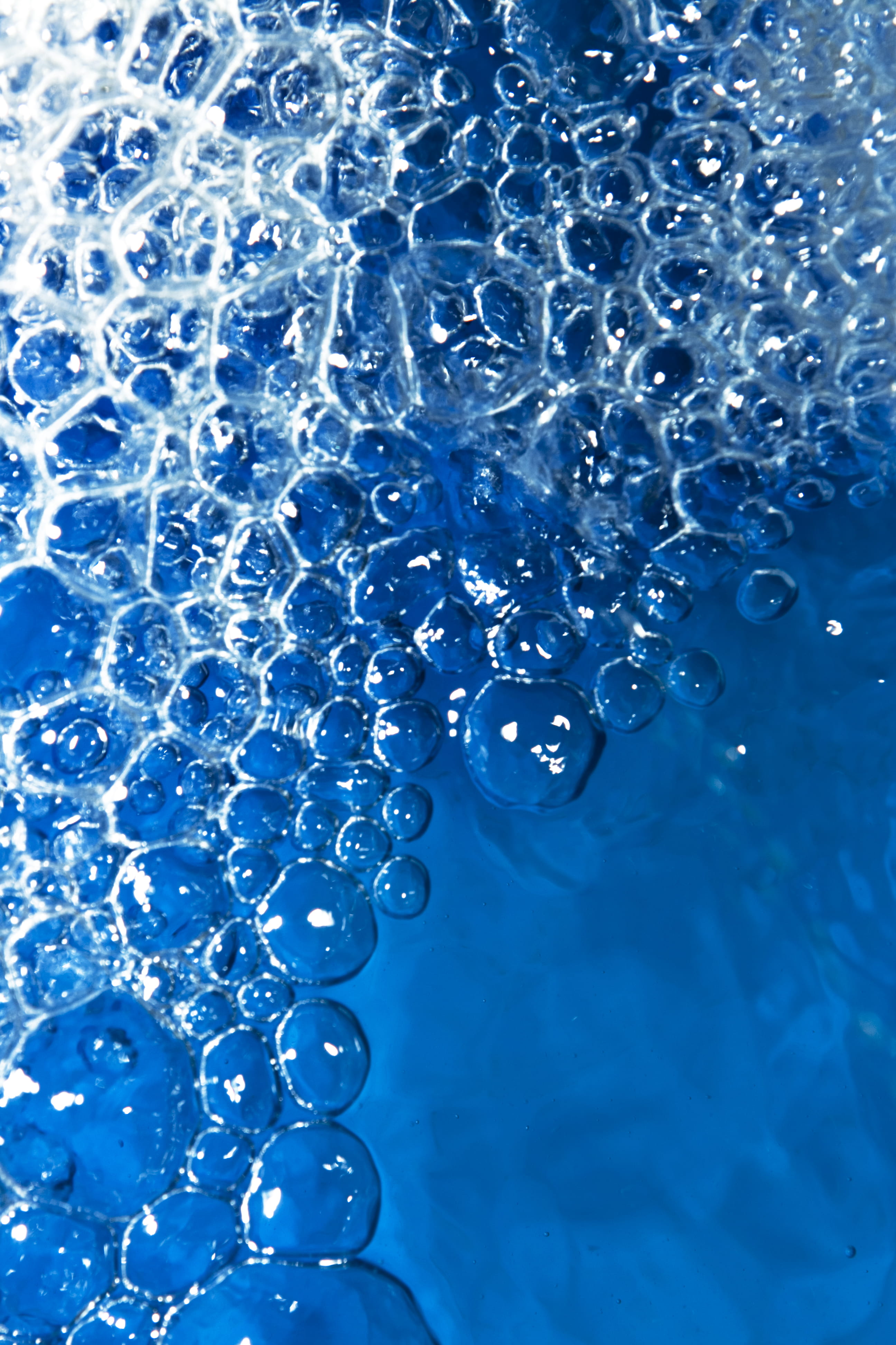 refreshment, nature, background, oxygen, full frame, clear, bath, circle, glass, freshness, sphere, water, blue, droplet, no people, sink, drop, cool, cold, Phone HD Wallpaper