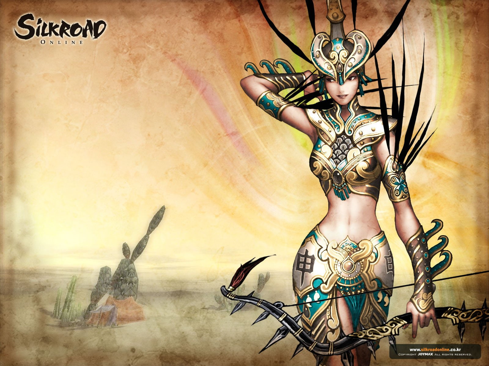 silkroad, rpg, mmo, ninja, asian, fantasy, warrior, online, fighting, 1silkr, sumurai, action, adventure, 720P, HD Wallpaper
