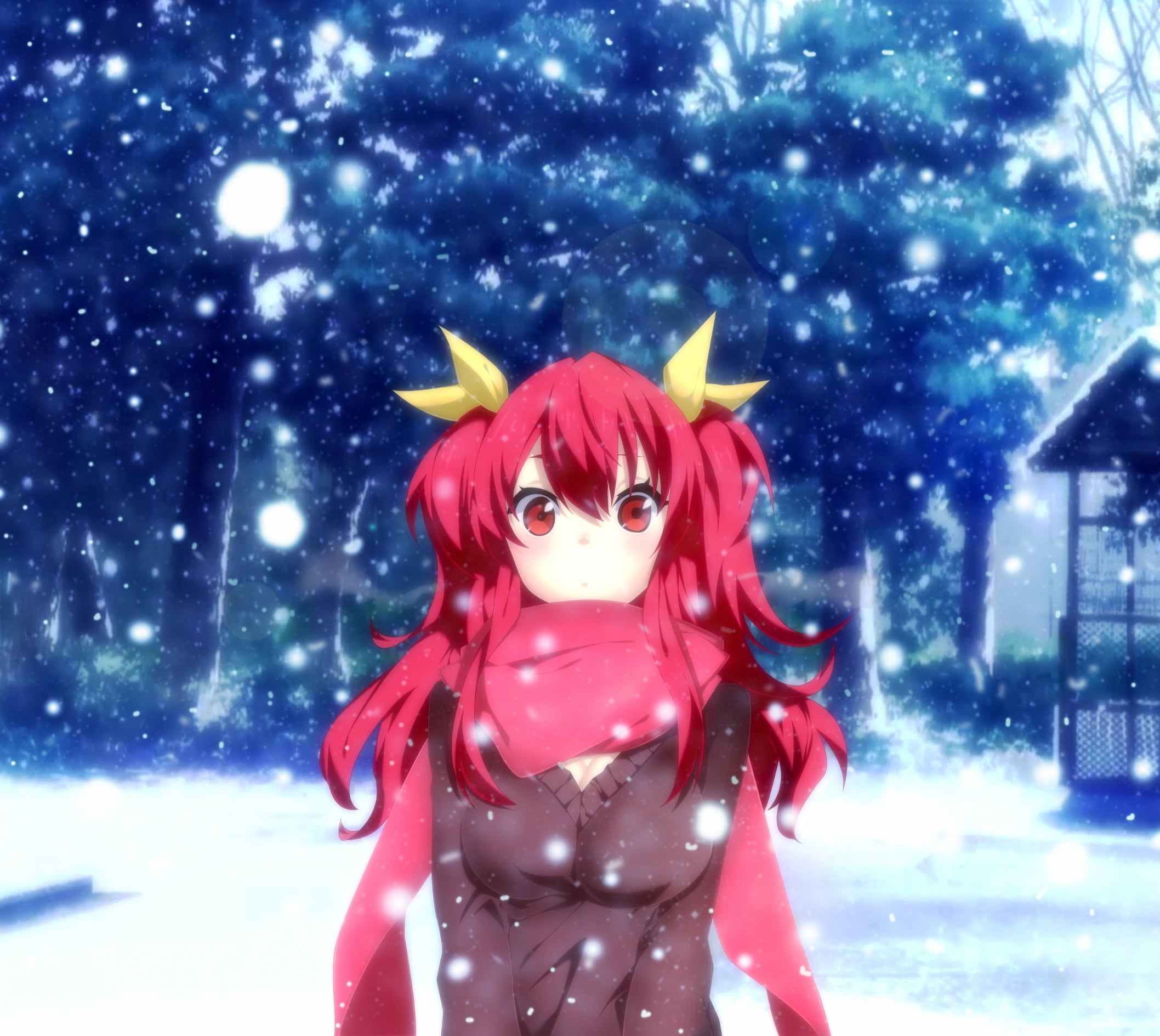 Anime, Stella Vermillion, Chivalry of a Failed Knight, 1080P, HD Wallpaper