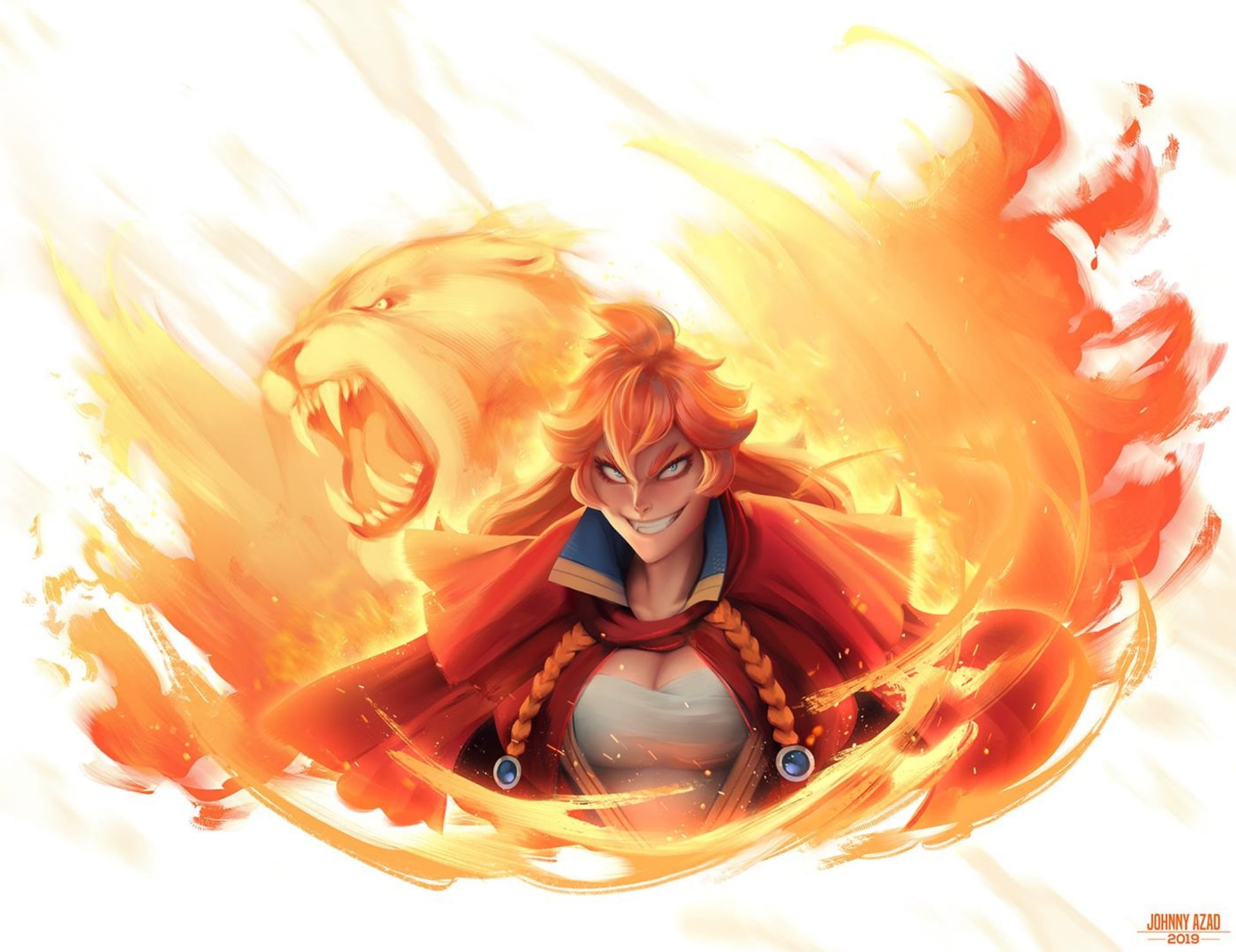 Black Clover, 1080P, Anime, Mereoleona Vermillion, HD Wallpaper