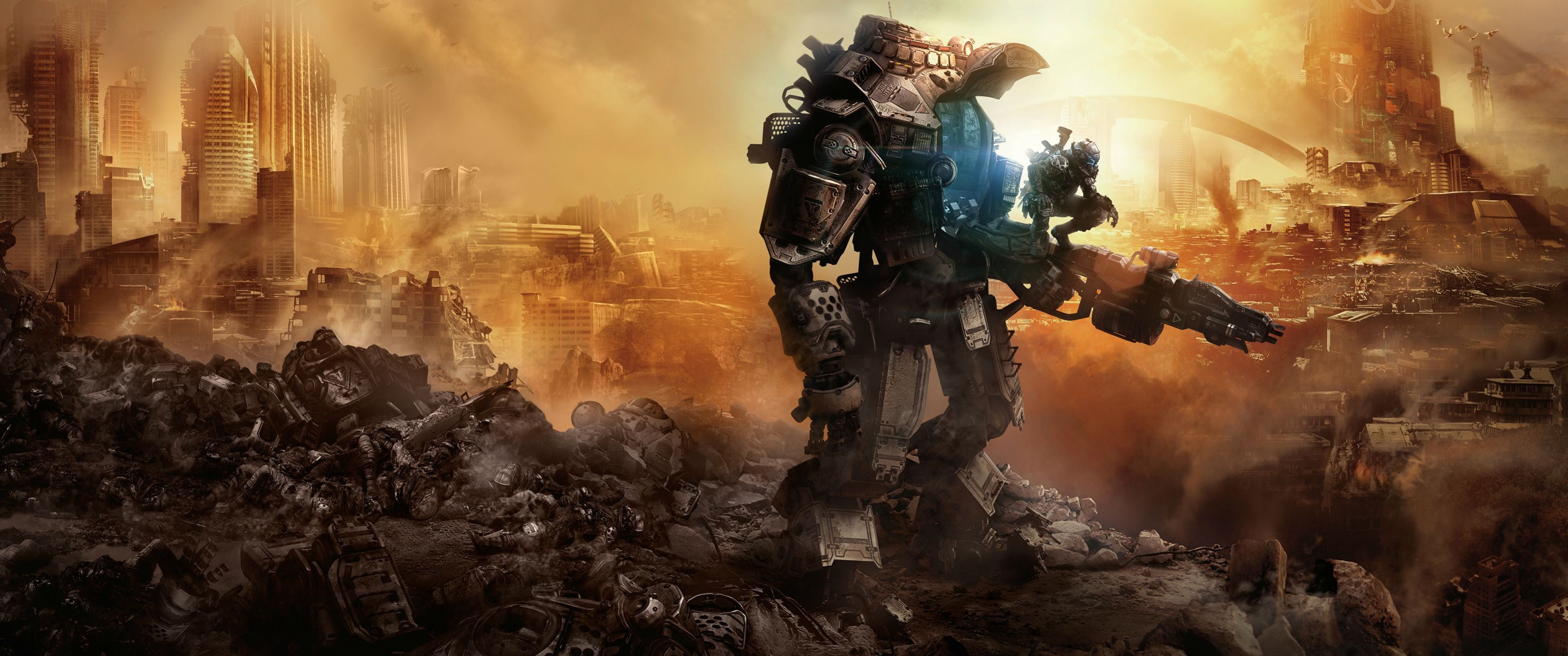 gun, government, weapon, army, military uniform, army helmet, 2K, security, helmet, fighting, conflict, Titanfall, adult, armed forces, army soldier, uniform, HD Wallpaper