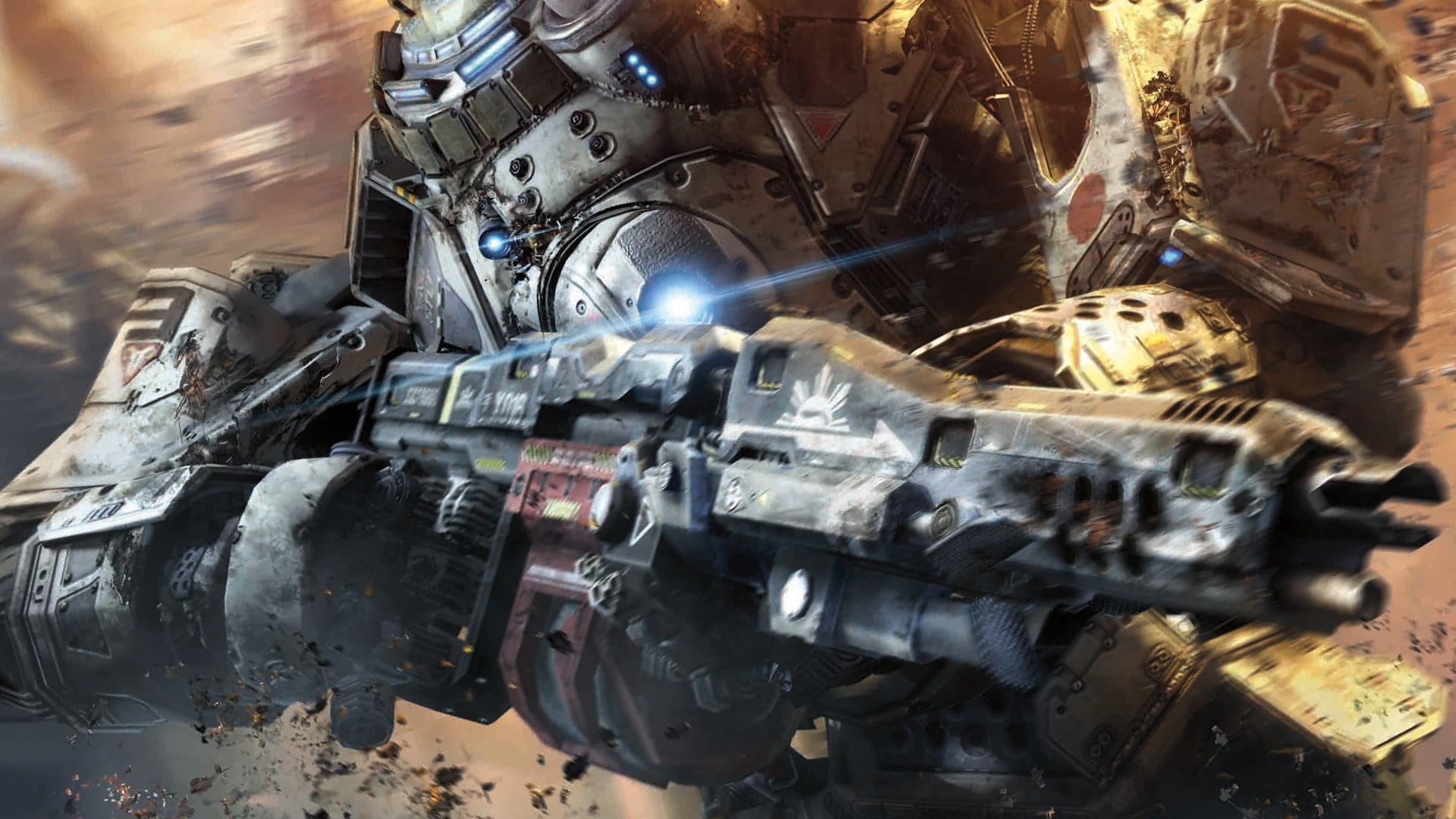 1080P, motor vehicle, close-up, nature, day, mode of transportation, industry, transportation, mech, Titanfall, security, machine part, game, land vehicle, HD Wallpaper