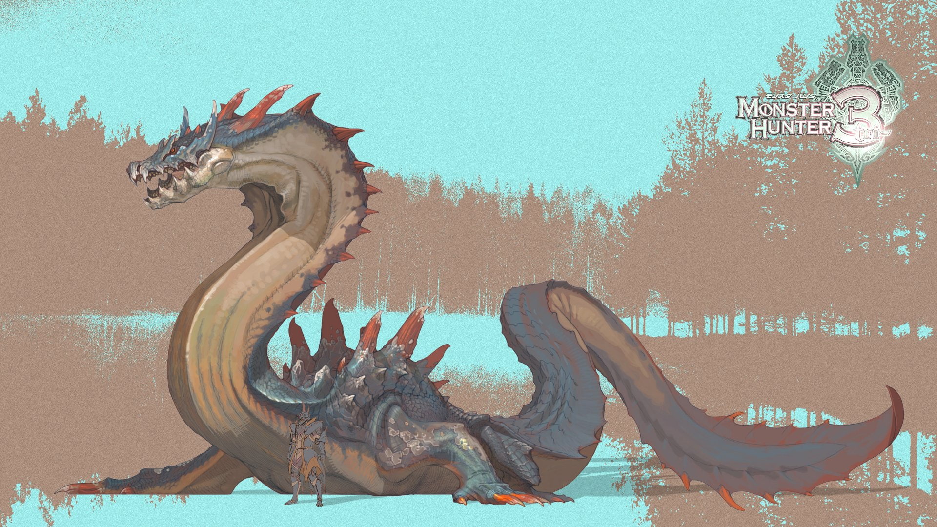 Video Game, 1080P, Monster Hunter, Lagiacrus (Monster Hunter), HD Wallpaper