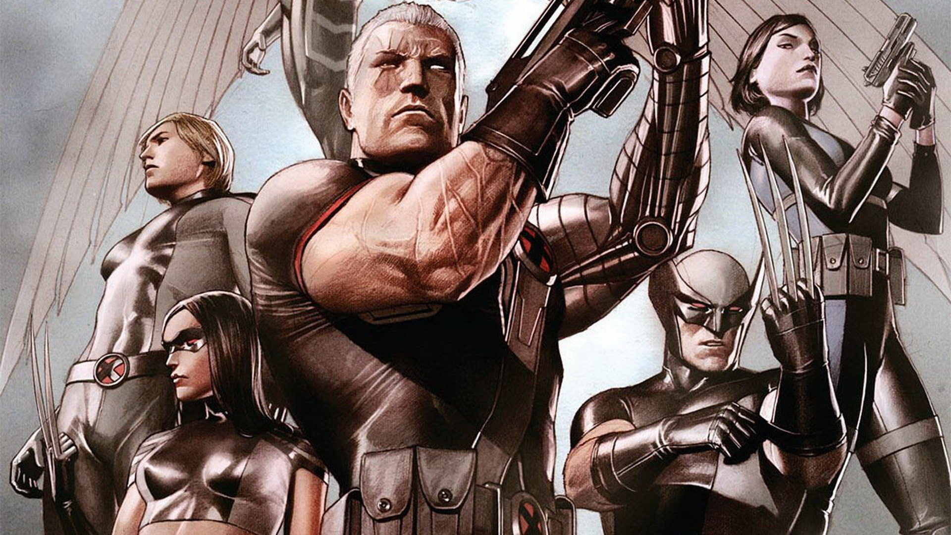 coming, cypher, x men, x 23, 1080P, character, domino, archangel, comics, wolverine, comic, cable, marvel, angel, HD Wallpaper