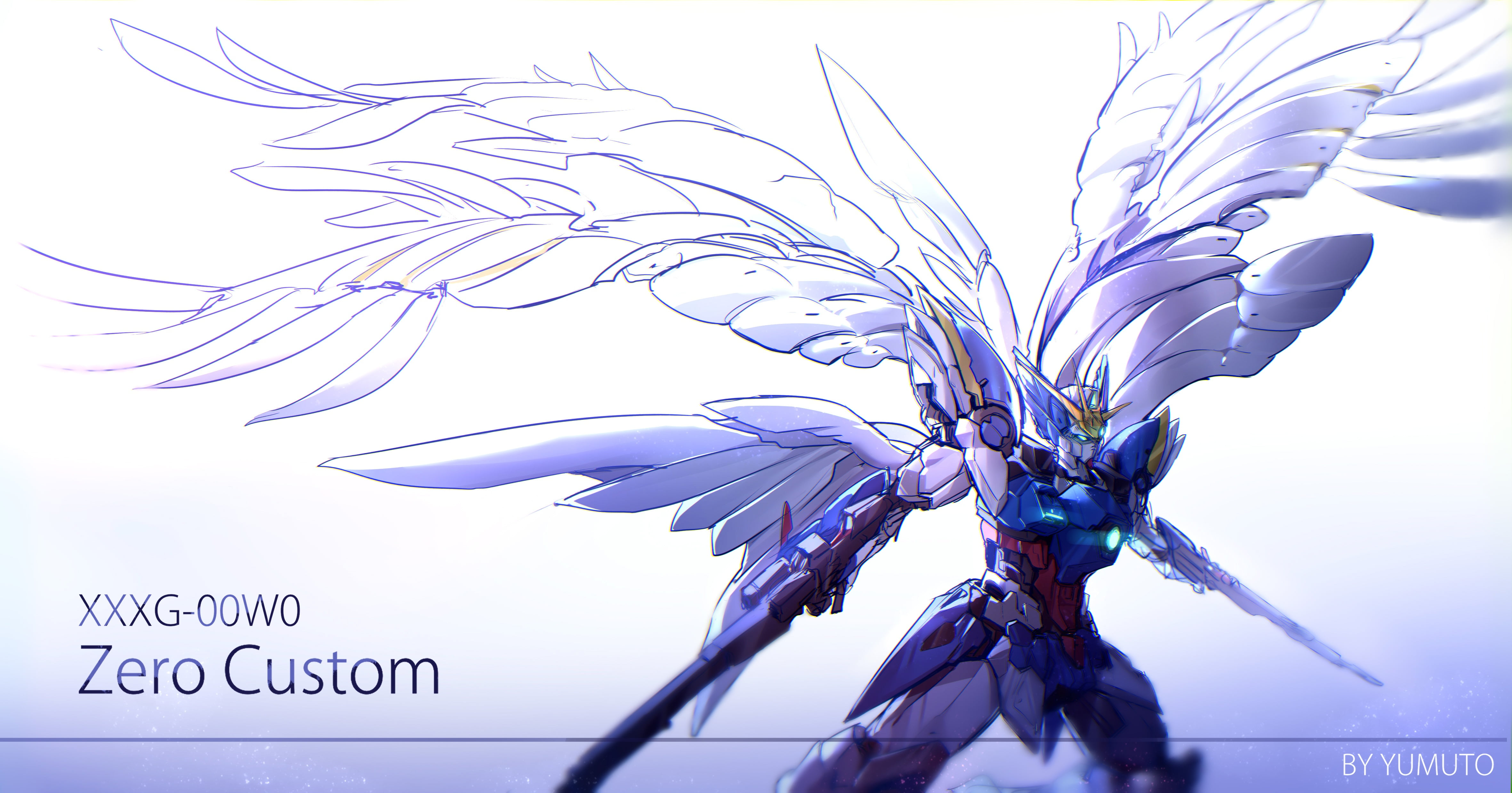 4K, Mobile Suit Gundam Wing, Anime, HD Wallpaper