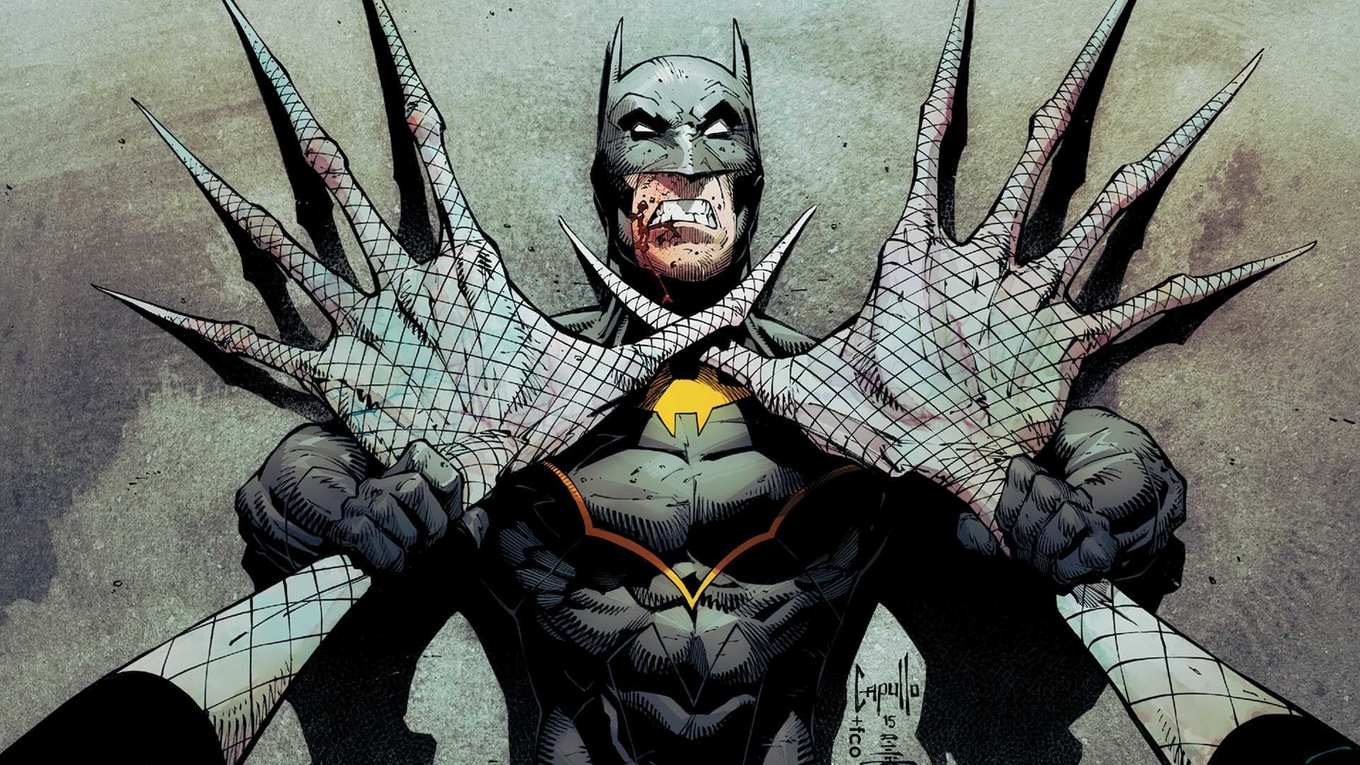 Villain, Mr. Bloom, Greg Capullo, Hero, Hands, Artist, The enemy, Mr Bloom, Enemy, Superhero, Supervillain, Weed, Mister Bloom, Comic, Claws, Mask, James Gordon, HD Wallpaper
