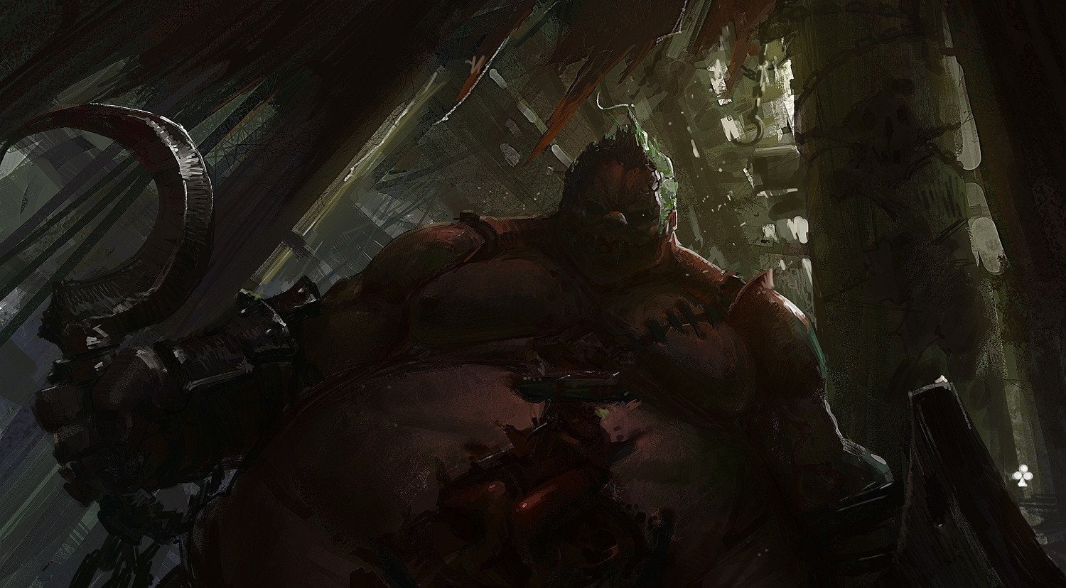 DotA 2, man, sickle, 720P, Dota, giant, Pudge (DotA 2), holding, HD Wallpaper