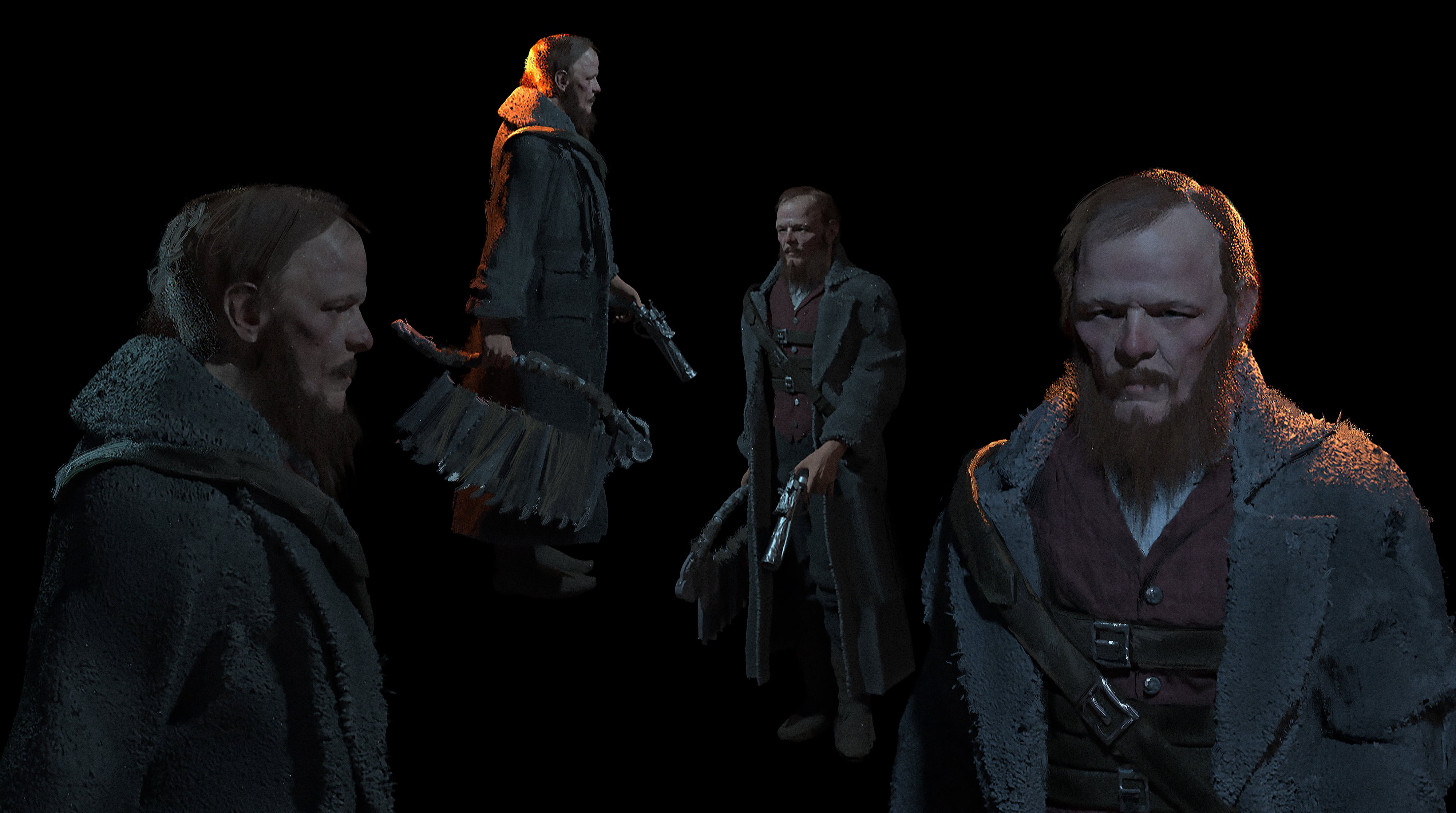 Bloodborne, Espen Olsen Sætervik, Fyodor  Dostoevsky, artwork, 4K, Espen Saetervik, HD Wallpaper