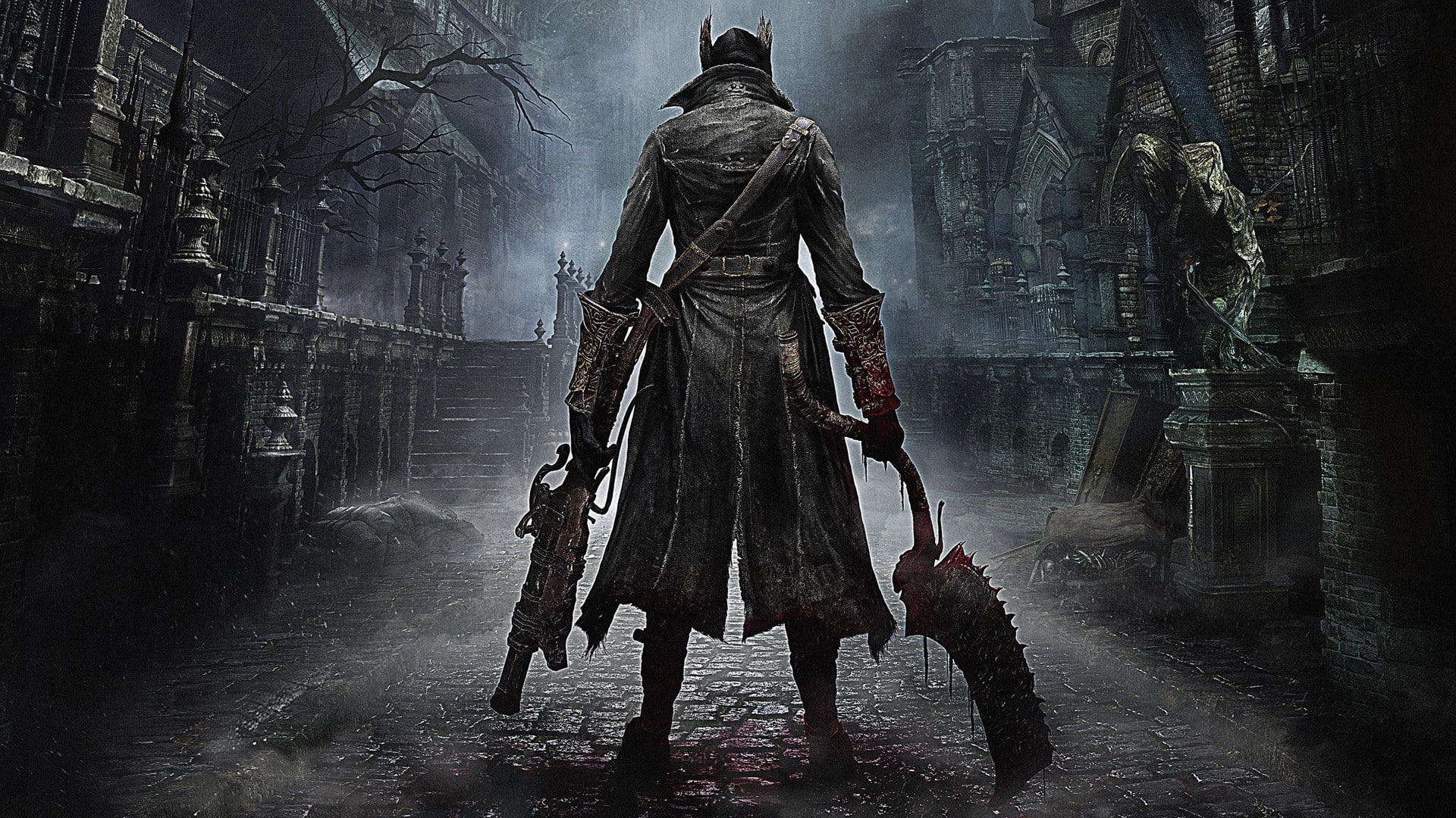 clothing, celebration, adult, spooky, architecture, Ps4, horror, Bloodborne, religion, females, From software, women, built structure, full length, 2015, HD Wallpaper