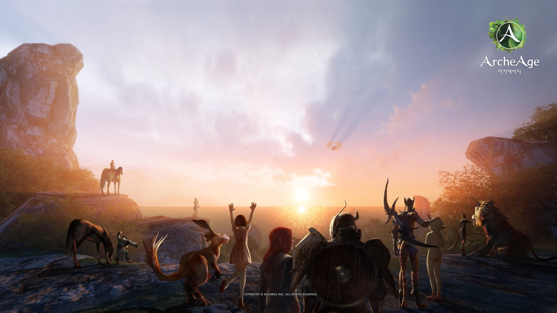 1080P, mmo, adventure, fantasy, archeage, sandbox, online, rpg, HD Wallpaper