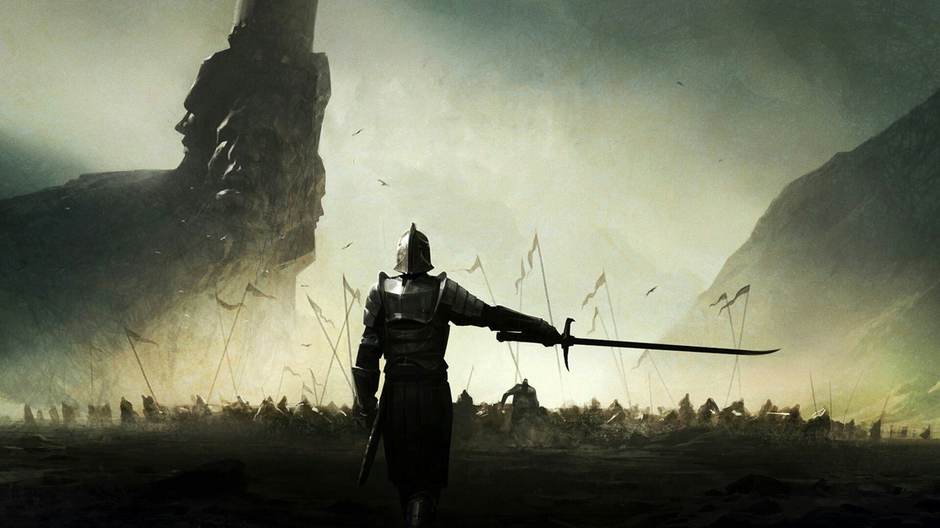 nature, warrior, armed forces, standing, mortal, army soldier, sword, one person, government, gun, adventurer, men, three quarter length, architecture, HD Wallpaper