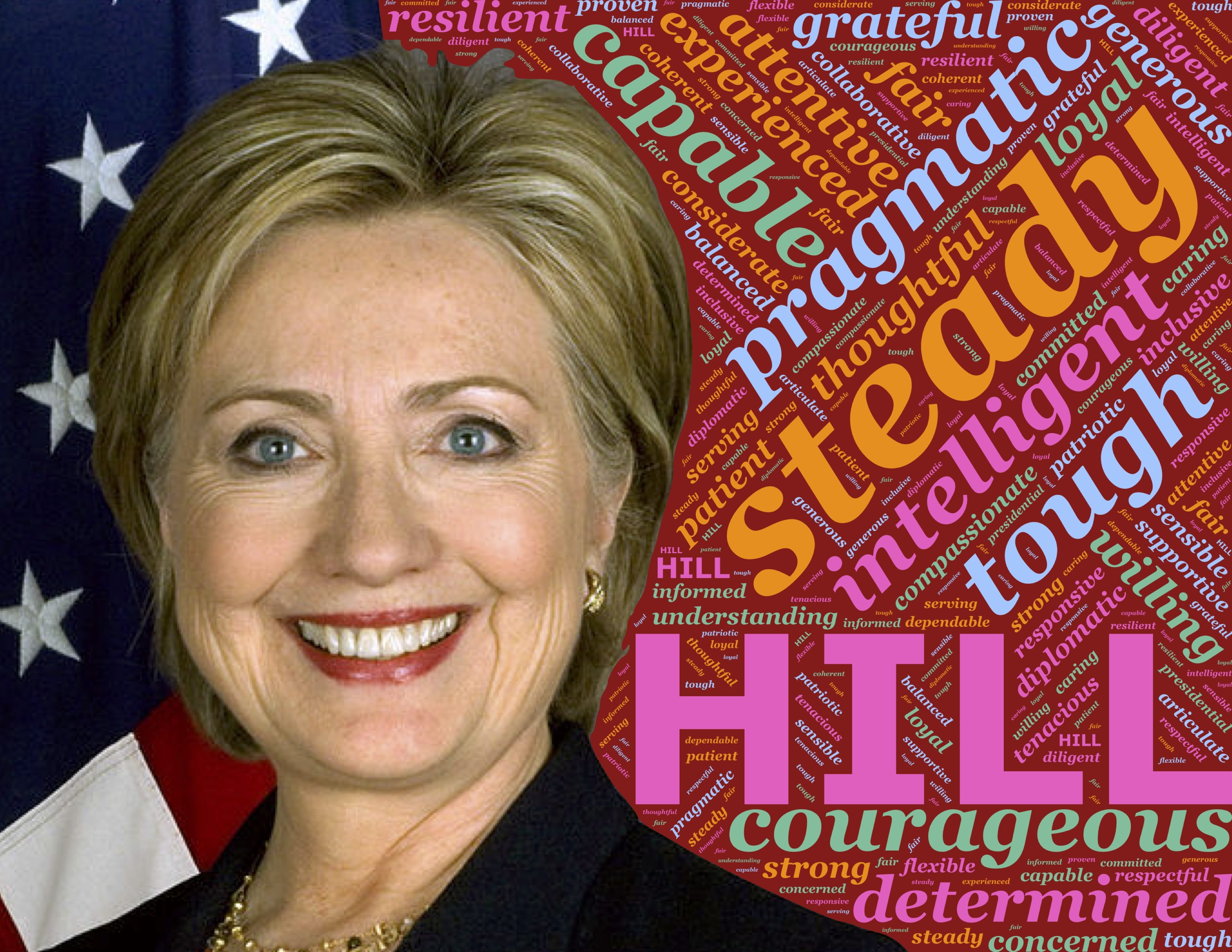 leader, candidate, Clinton, looking at camera, one person, emotion, happiness, mature women, headshot, portrait, Woman, Hillary, vote, mature adult, clinton, HD Wallpaper