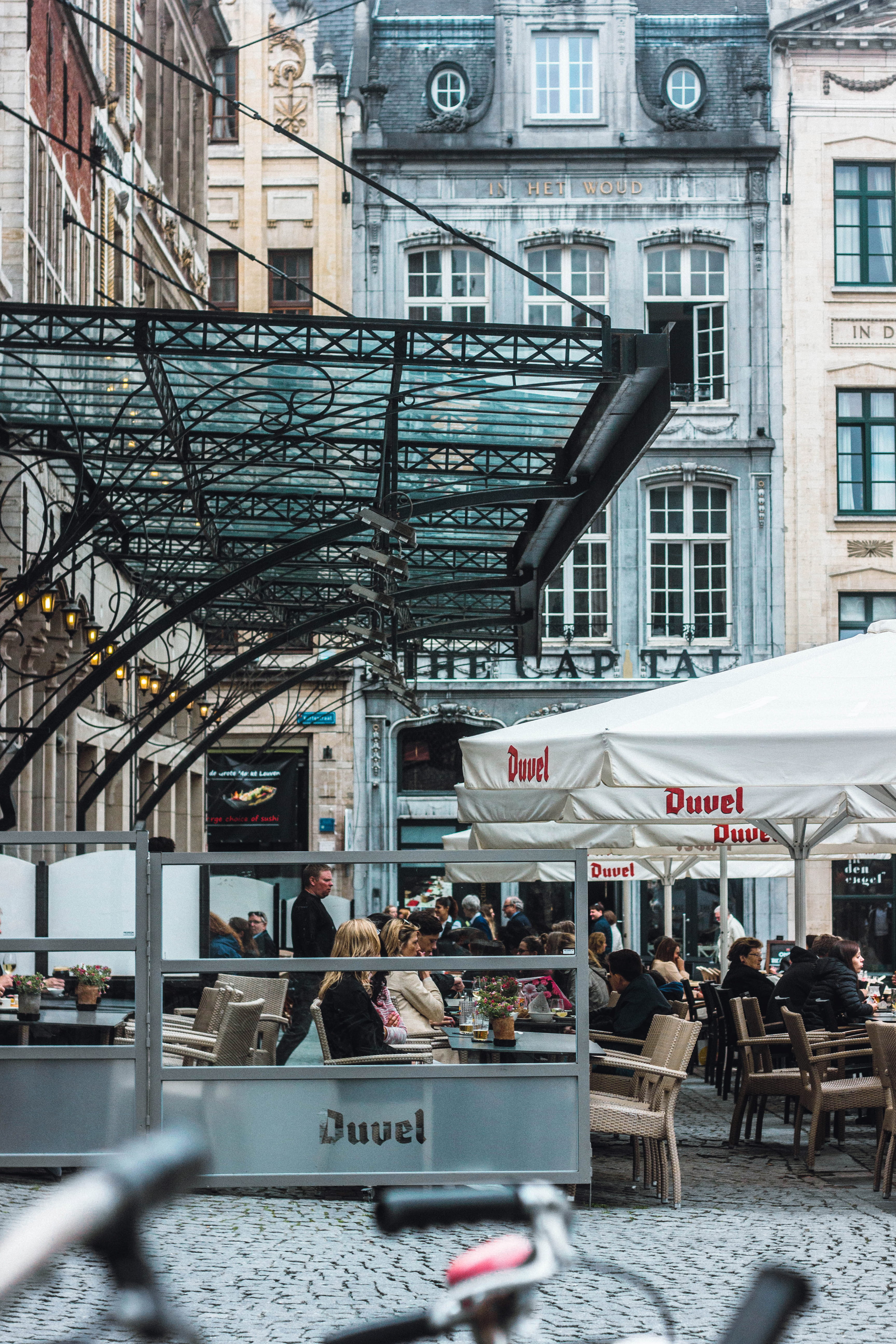 duvel, city, medieval, transportation, europe, city life, louvain, day, architecture, bike, bicycle, belgian, built structure, beer, old, relax, belgium, Phone HD Wallpaper
