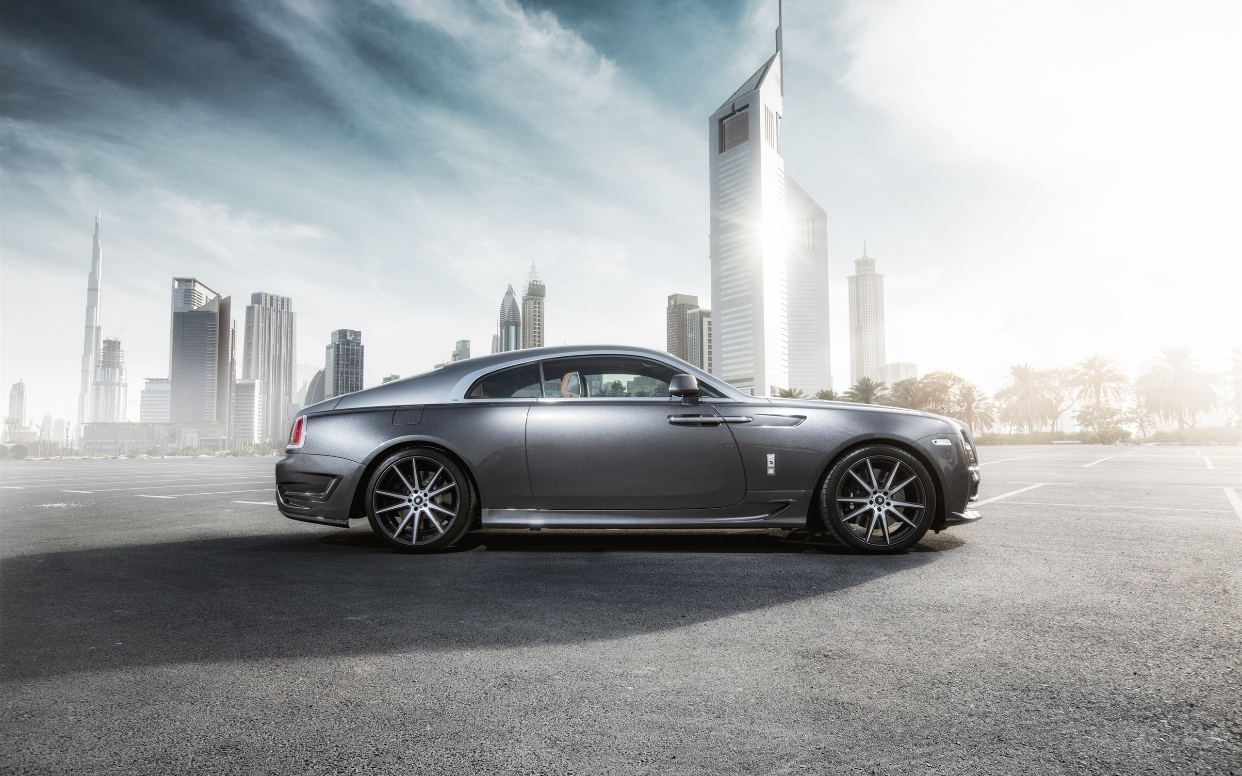 Wraith, City, Royce, Car, Rolls, 2K, Luxury, HD Wallpaper