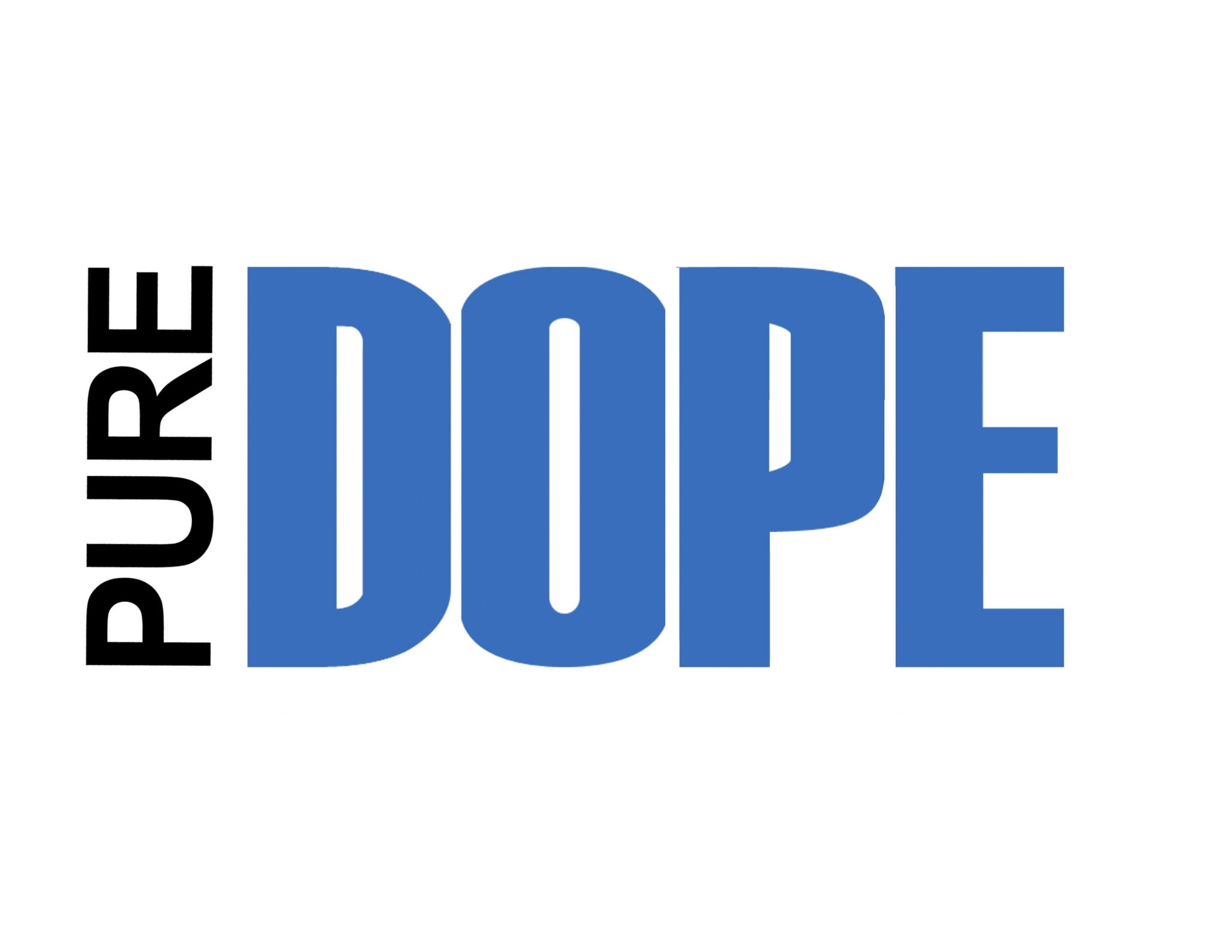 dope pc backgrounds hd, single word, no people, studio shot, white background, letter, communication, message, capital letter, blue background, 1080P, HD Wallpaper