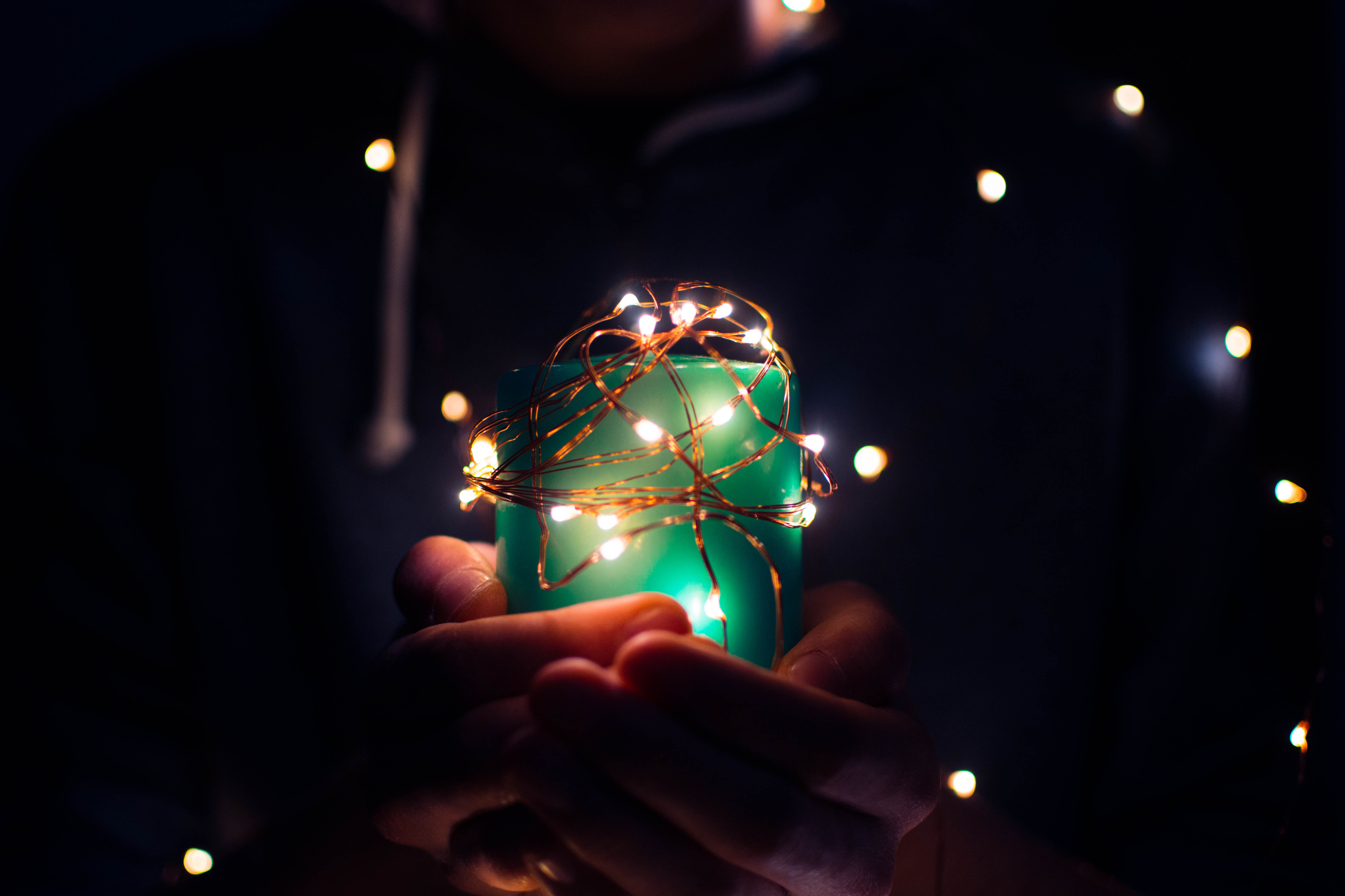 light, hand, human body part, indoors, candles, holding, glowing, flame, 5K, close-up, illuminated, human hand, light - natural phenomenon, night, finger, HD Wallpaper