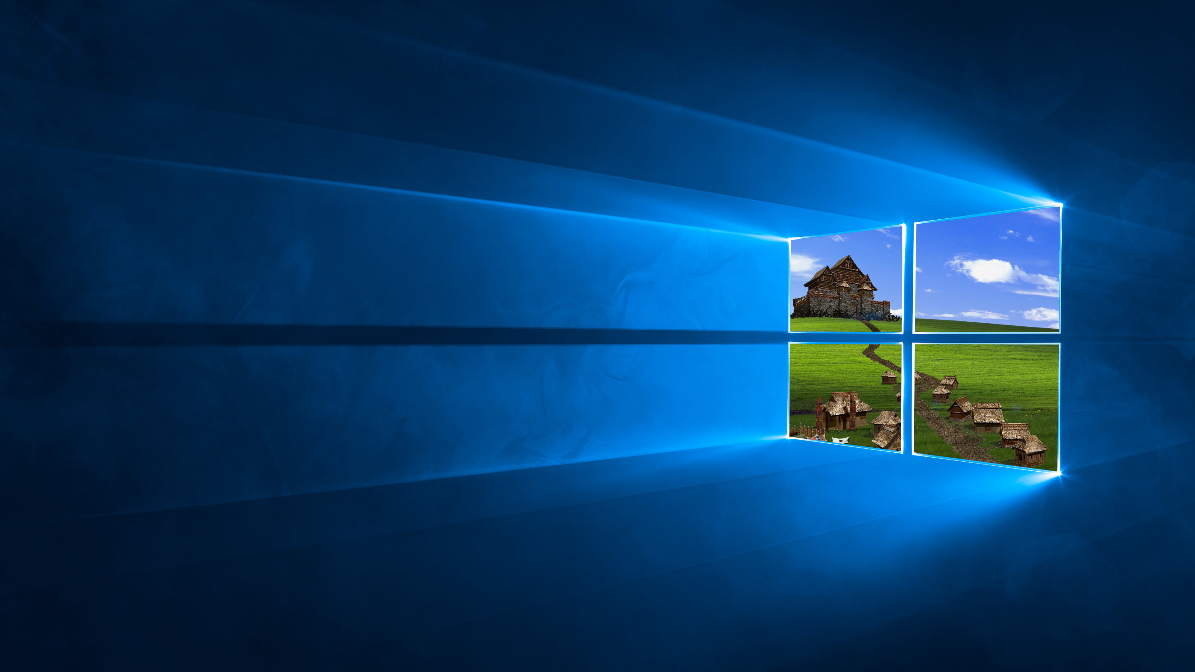 Windows XP, Heroes of Might and Magic, Windows 10, 4K, landscape, HD Wallpaper