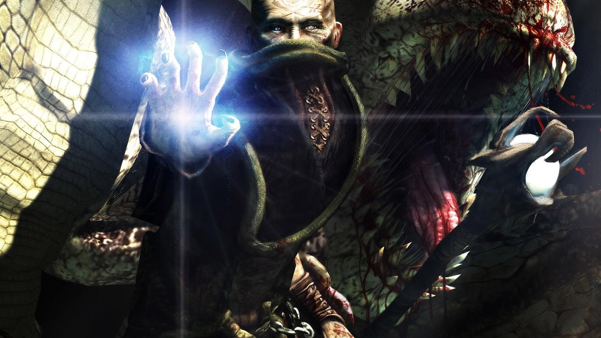 magic, dark messiah of might and magic, poster, anime, 1920x1080, 1080P, messiah, games, dark, might, HD Wallpaper